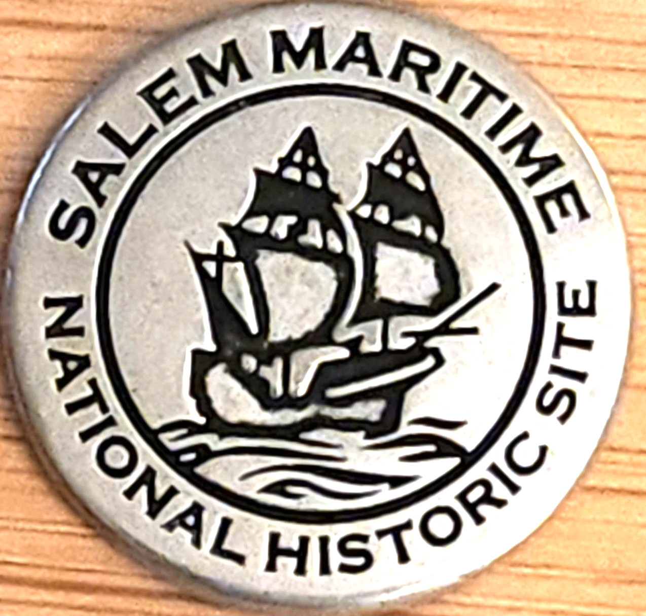 SALEM MARITIME NATIONAL HISTORIC SITE – SAILING SHIP PARK TOKEN – MASSACHUSETTES