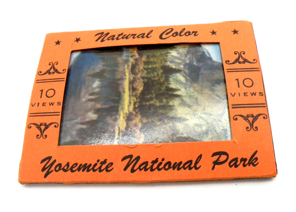 Vtg 1950s Yosemite National Park Curt Teich MINI Souvenir Picture Pack 10