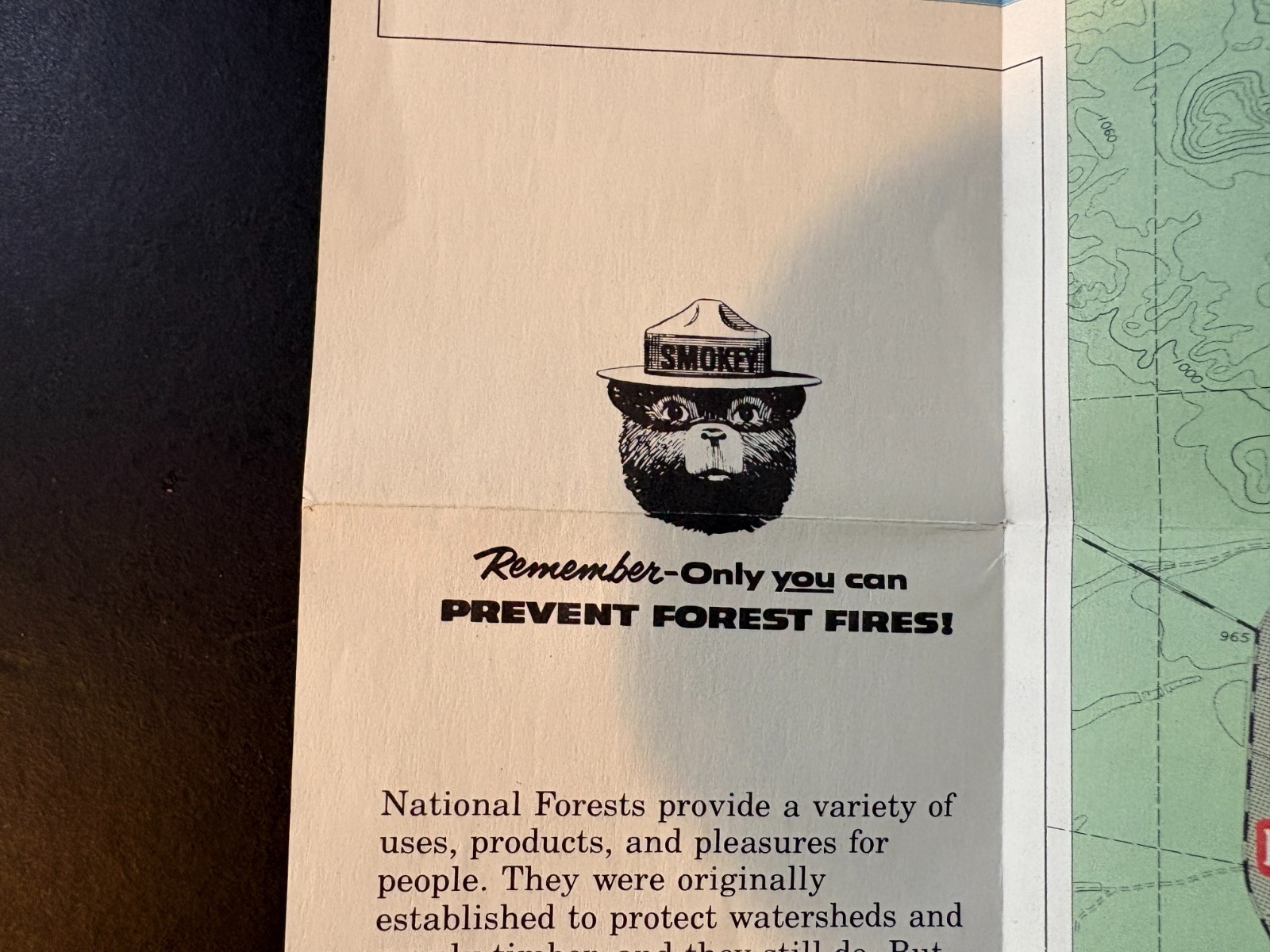1980 Reid Lake & Hoist Lakes Foot Travel Areas Huron Michigan Brochure, Ephemera