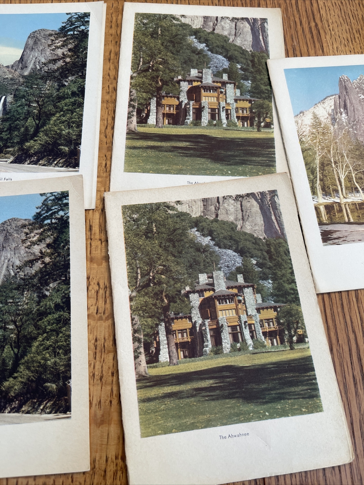 Vintage Lot Of 1960s Yosemite Note Cards Photographs Of Half Dome Veil Falls