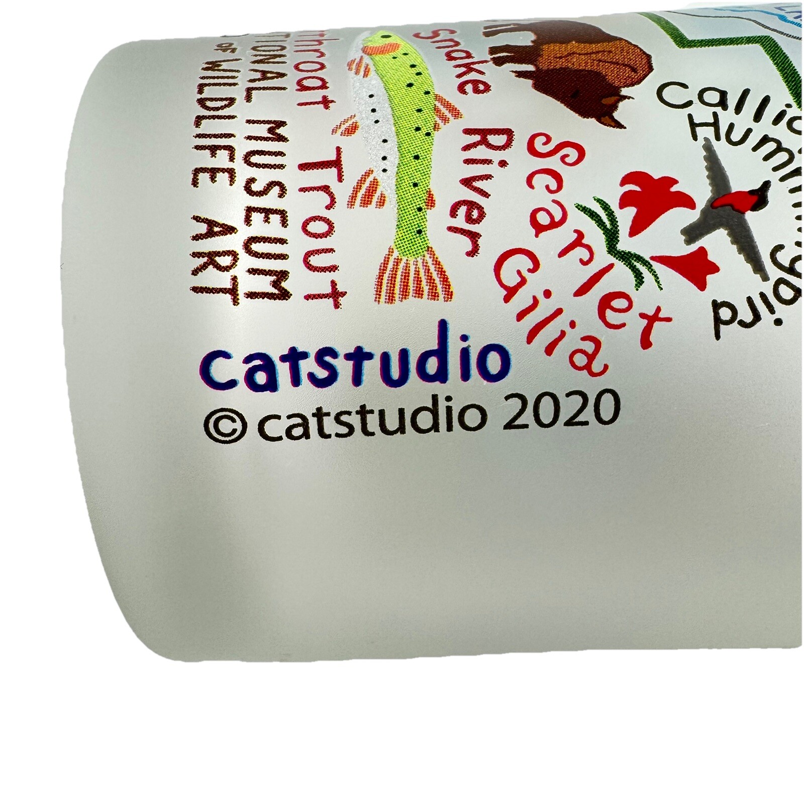 Catstudio 2020 Grand Teton National Park Glass Frosted Souvenir Ocean Thailand