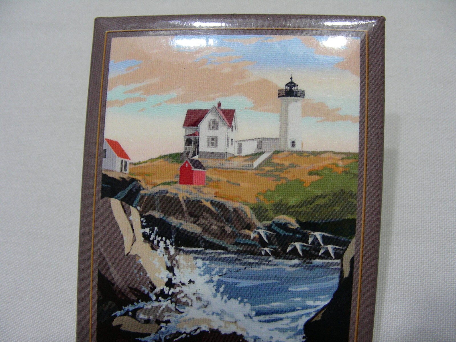 ACADIA NATIONAL PARK – Cape Neddick Lighthouse 2″ x 3″ Magnet!