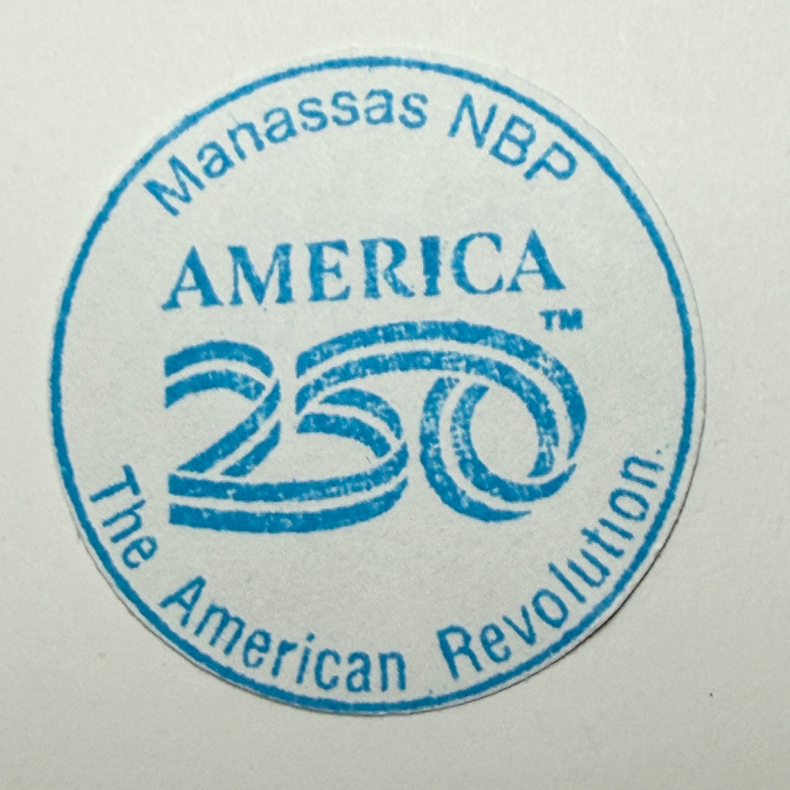 Manassas National Battlefield Park America 250 National Park Passport Stamp