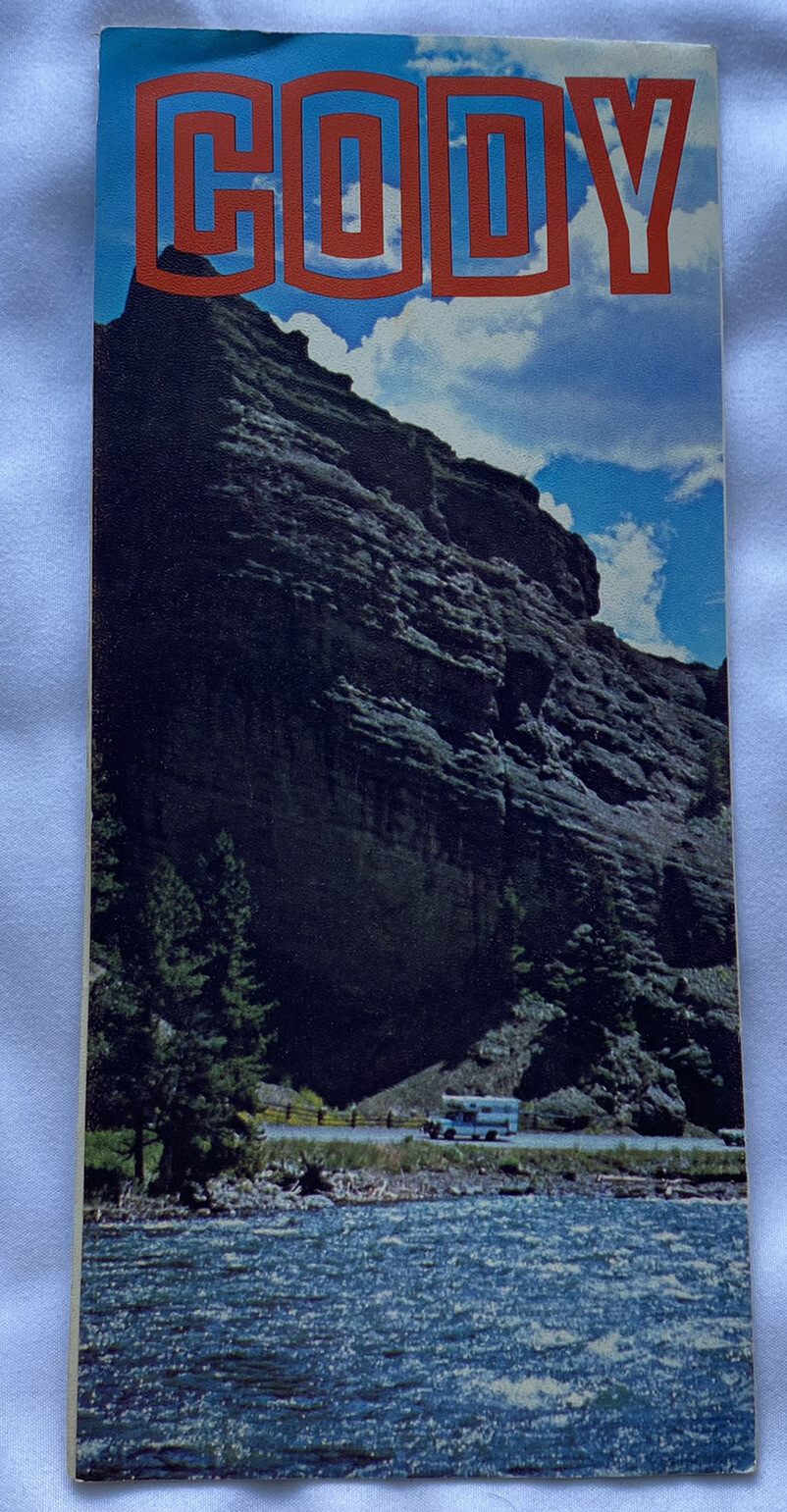 Yellowstone And Grand Tetons Booklet Pamphlet Cody Country Buffalo Bill History