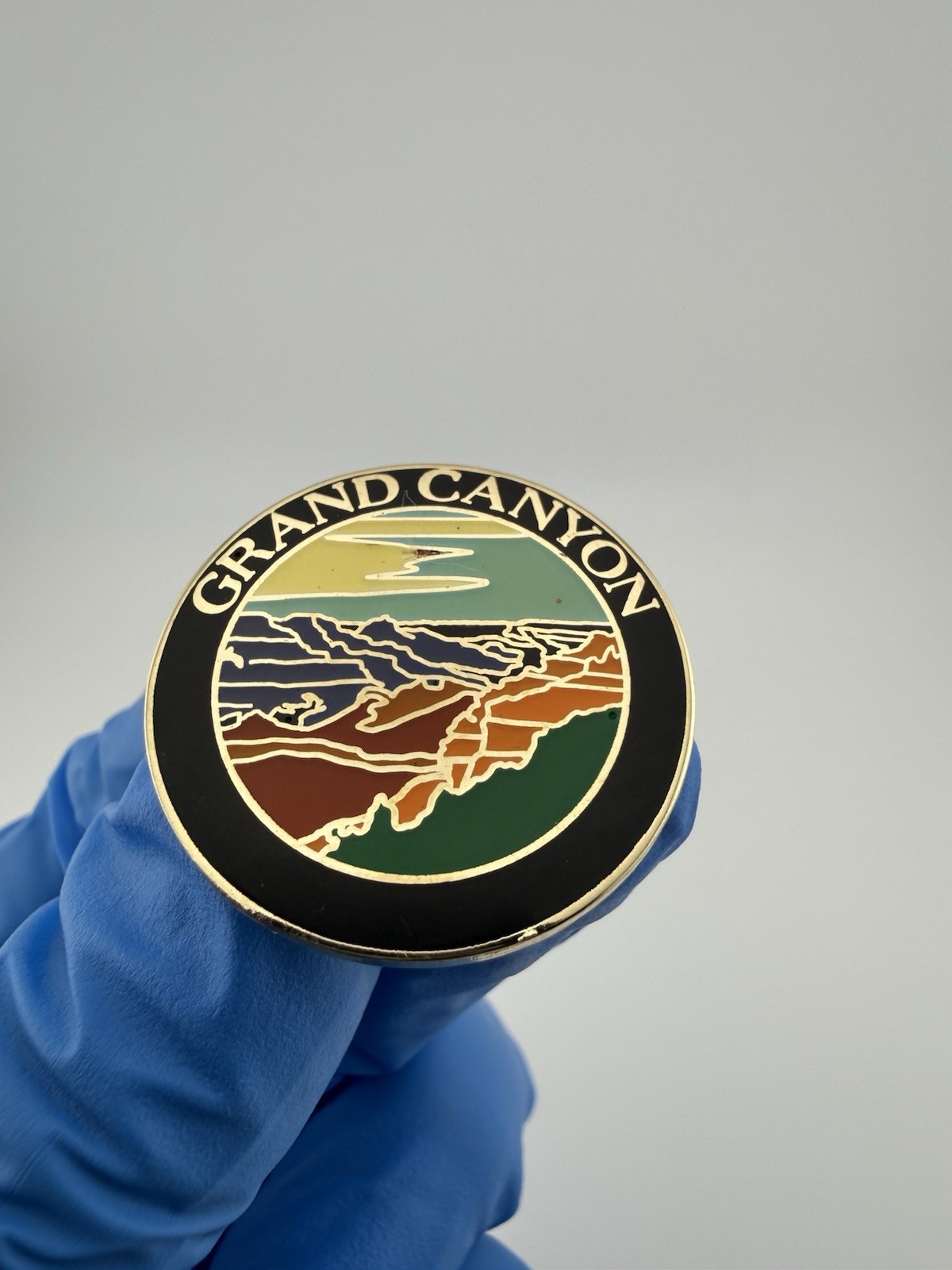 VTG? Grand Canyon National Park Enamel Lapel Pin. Defects.