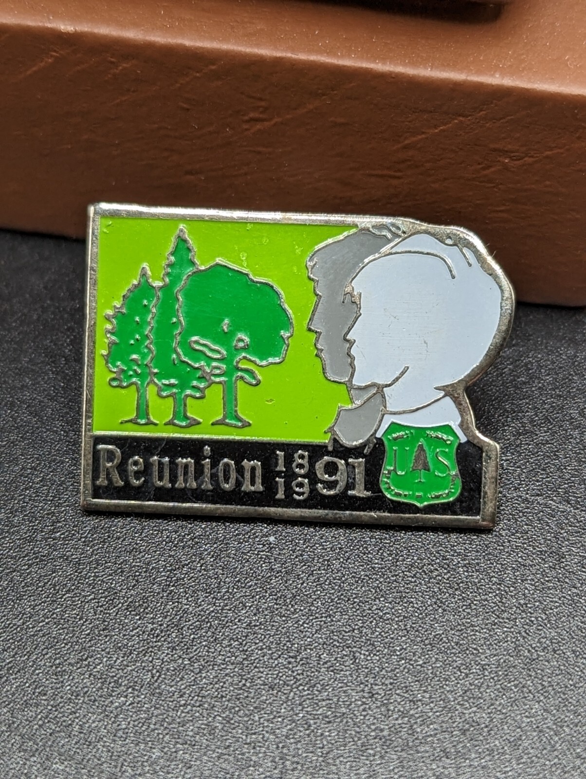 Lot of 2 U.S. Forest Service Pins 100th Centennial Ranger Reunion USDA