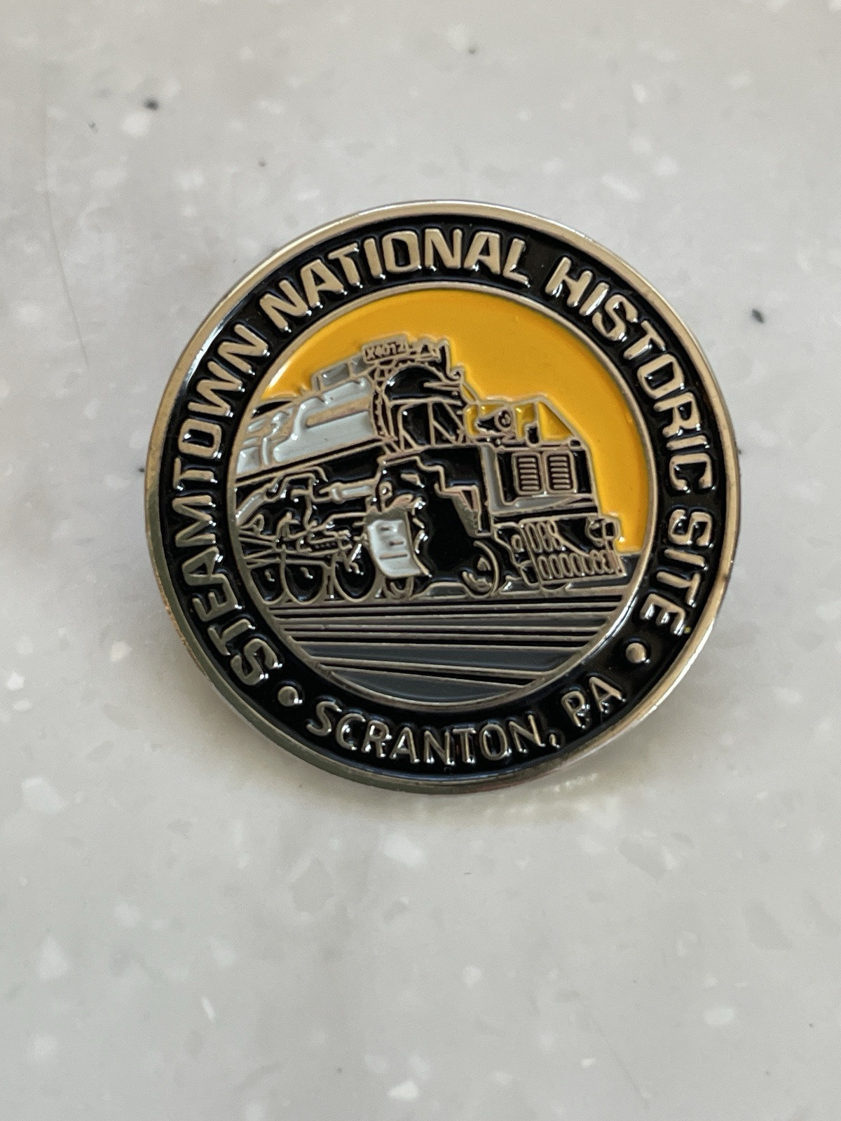 Steamtown National Historic Site Scranton Pa Lapel Pin Train Station Museum
