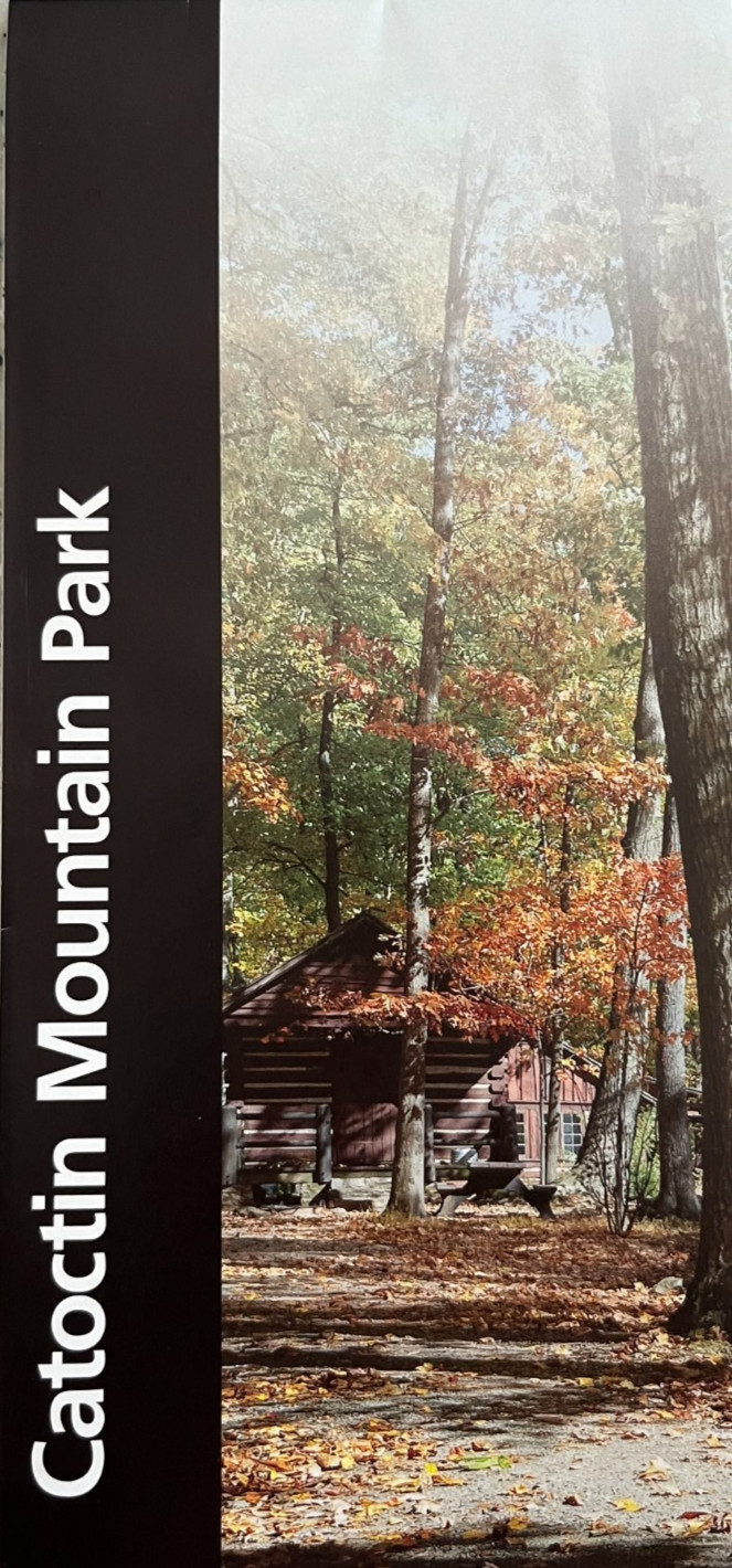 2026 CATOCTIN MOUNTAIN PARK – MD NATIONAL PARK SERVICE UNIGRID BROCHURE/MAP New