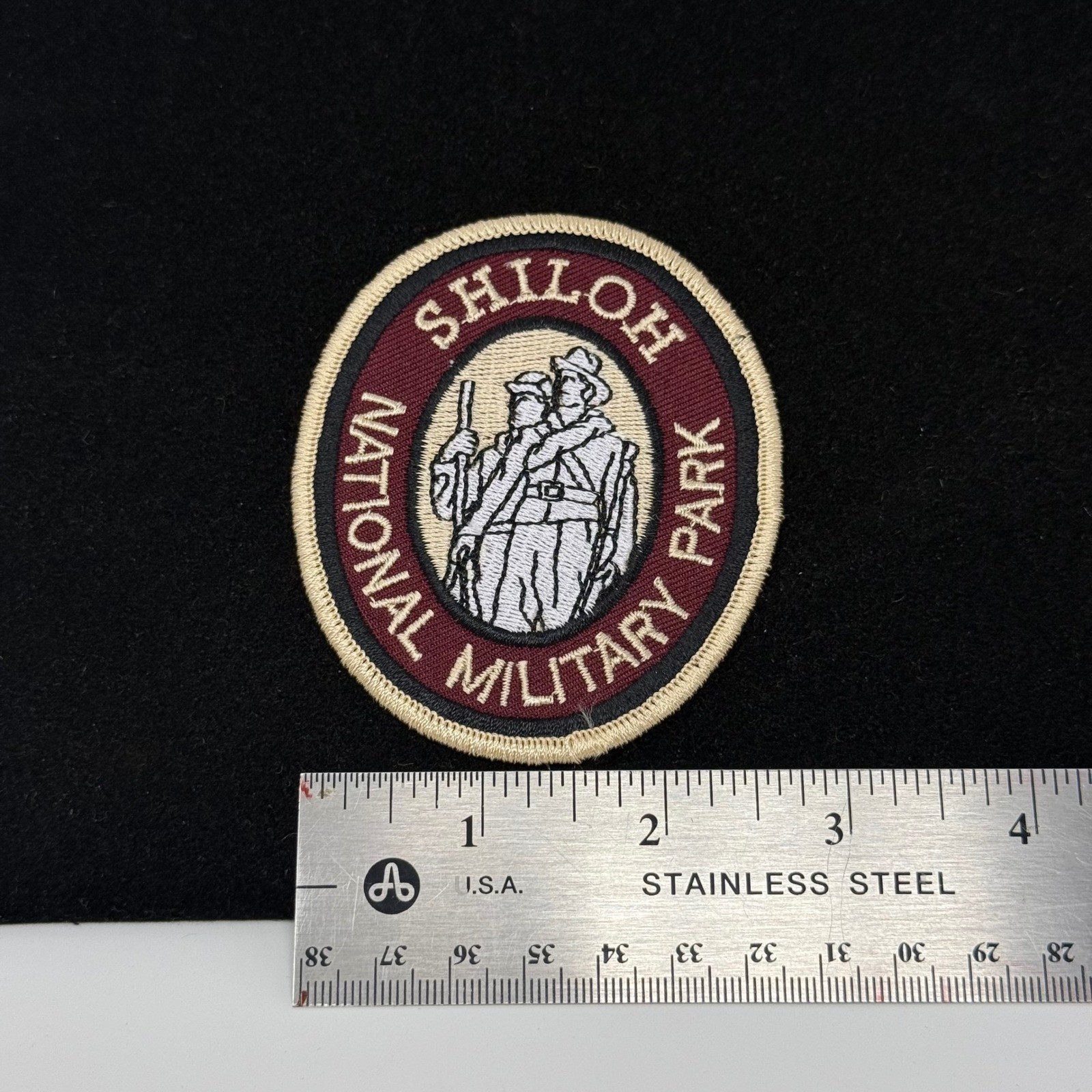 Shiloh National Military Park Embroidered Souvenir Patch Civil War History 3″