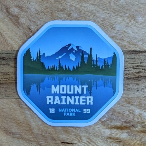 3″ Mount Rainier National Park Sticker Decal