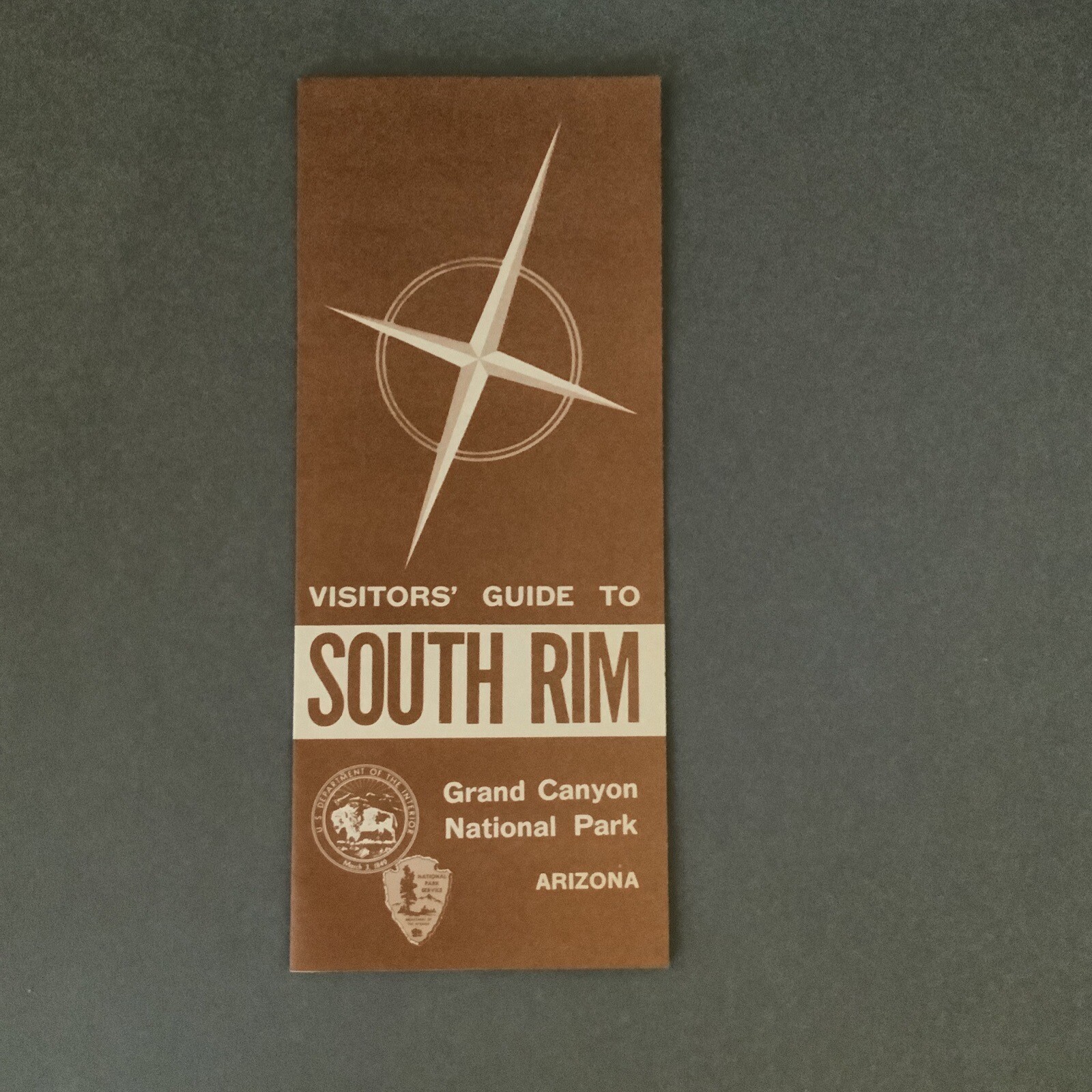 Visitors’ Guide To South Rim Grand Canyon National Park Arizona Dated 1963