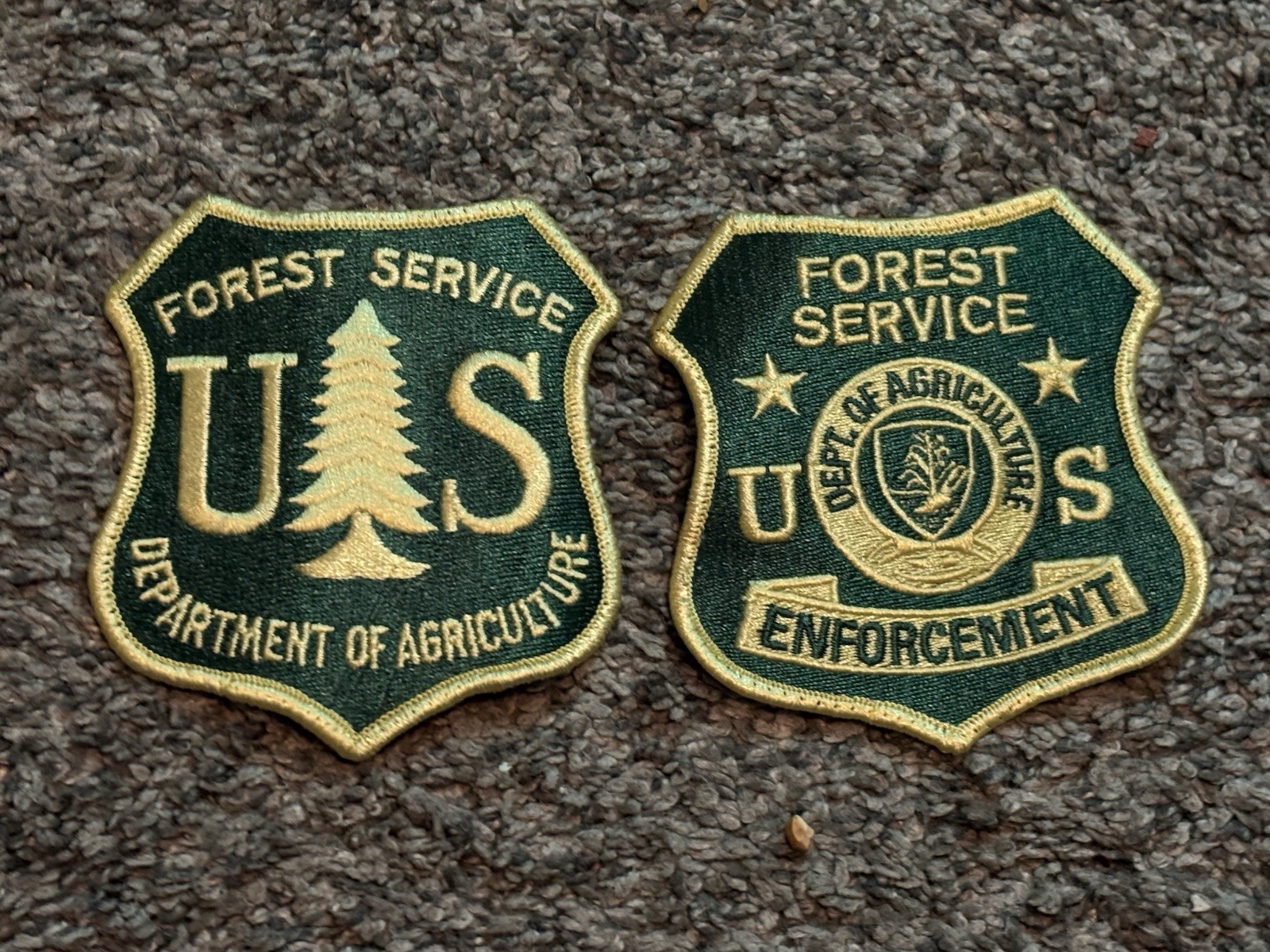 U.S. FOREST SERVICE DEPT IF AGRICULTURE PATCHES
