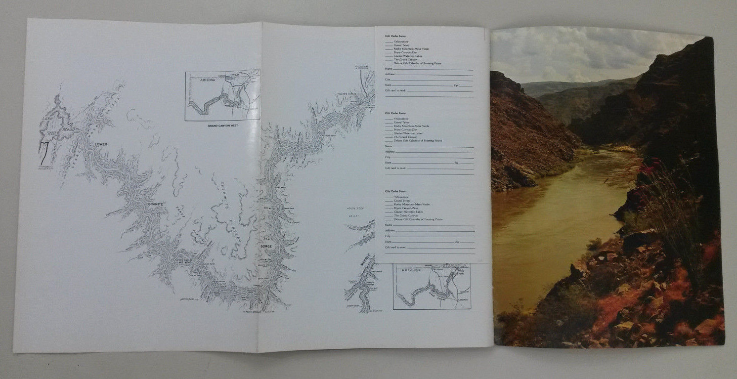 National Parkways Grand Canyon Photographic Comprehensive Travel Guide 1977