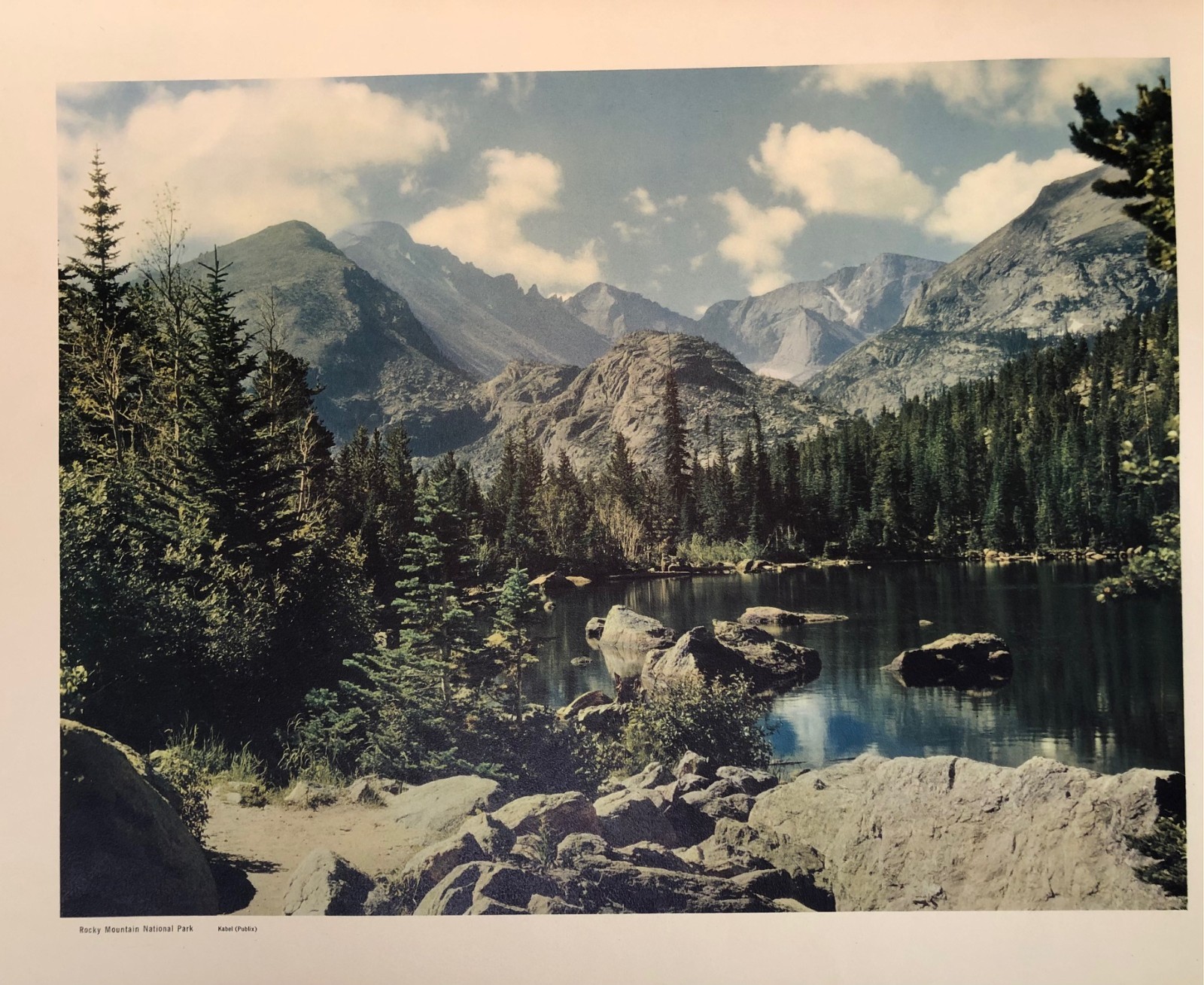 RARE 1953 National Parks Portfolio No. 1 12 lithograph scenes on special paper