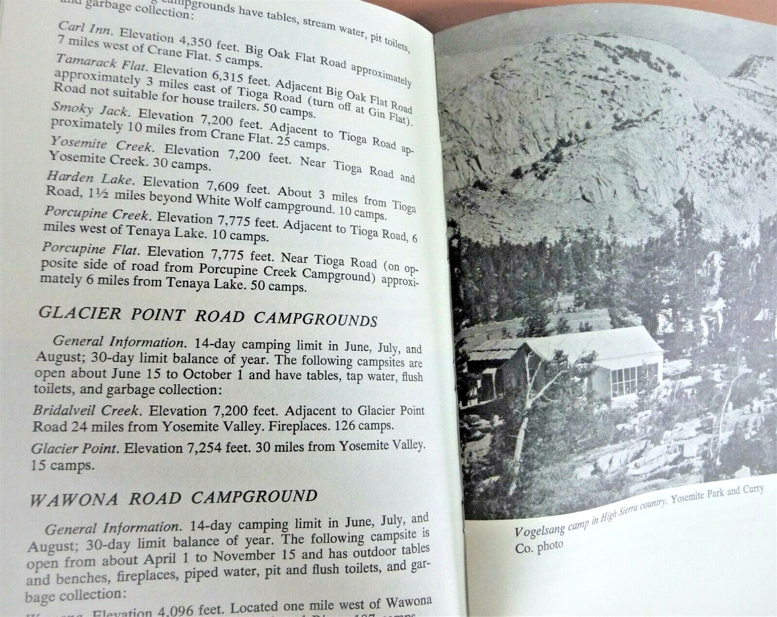 Illustrated California Yosemite National Park Muir Story Geology Glacier Trails