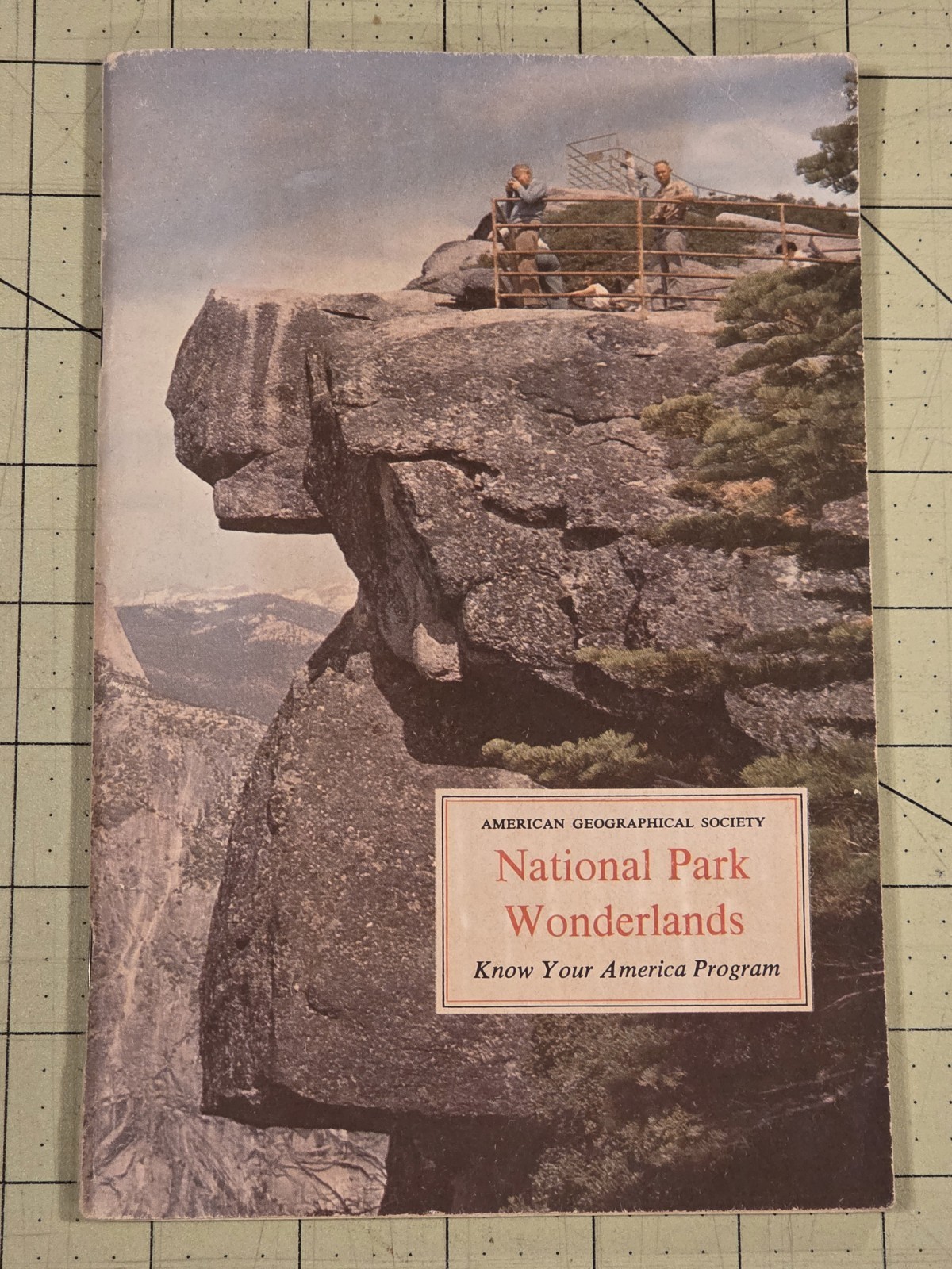 National Park Wonderlands 1957 64 Page Unused Sticker Booklet