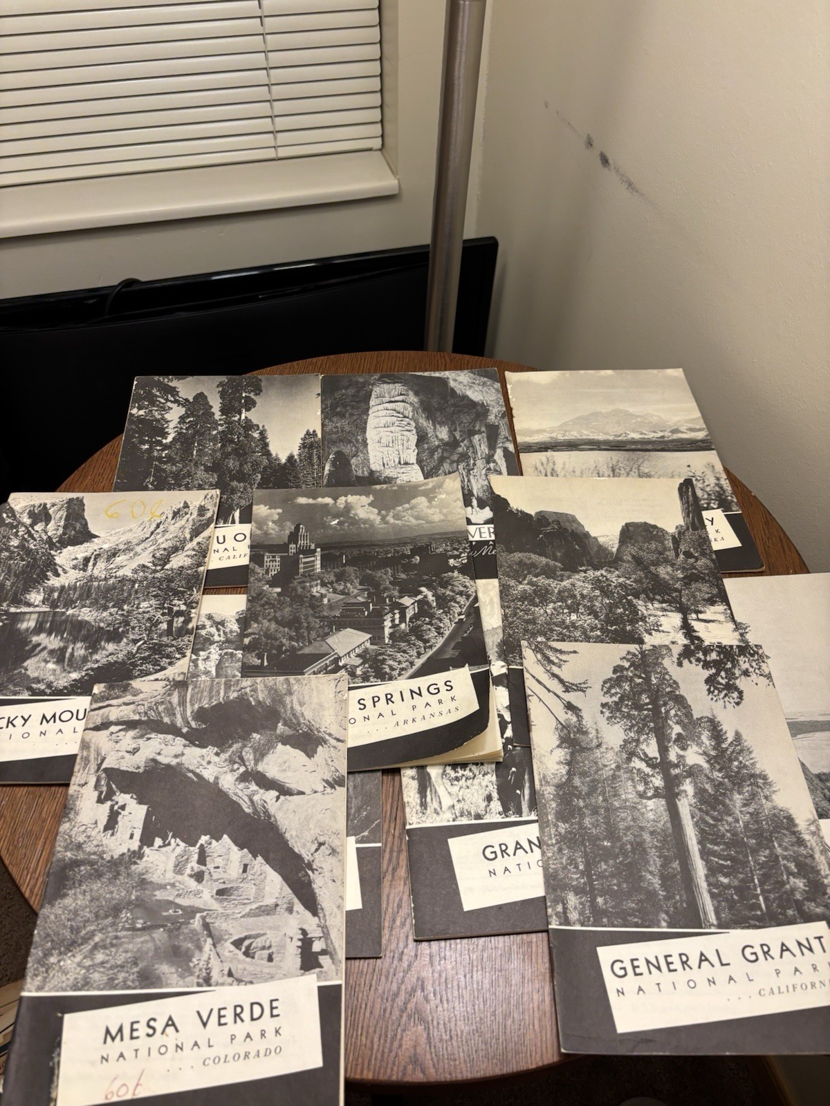 Ultra Rare 1939–1940 National Park Service Brochure Lot – 12 Original WPA-Era B1