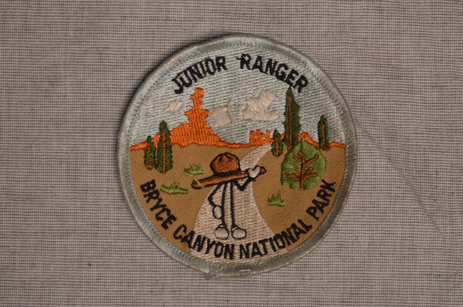 Bryce Canyon NationalPark Junior Ranger Circular Patch Embroidered