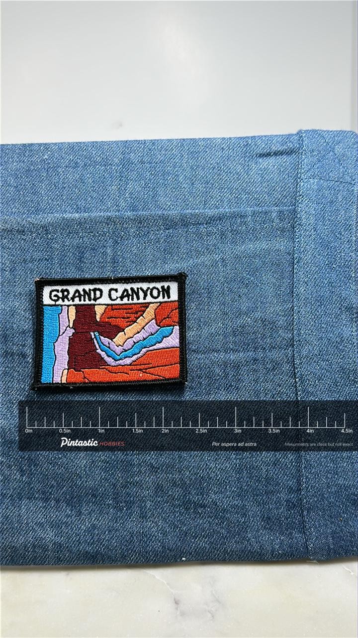 Grand Canyon Collectable Patch: Scenic Desert Colors – National Park Accessory