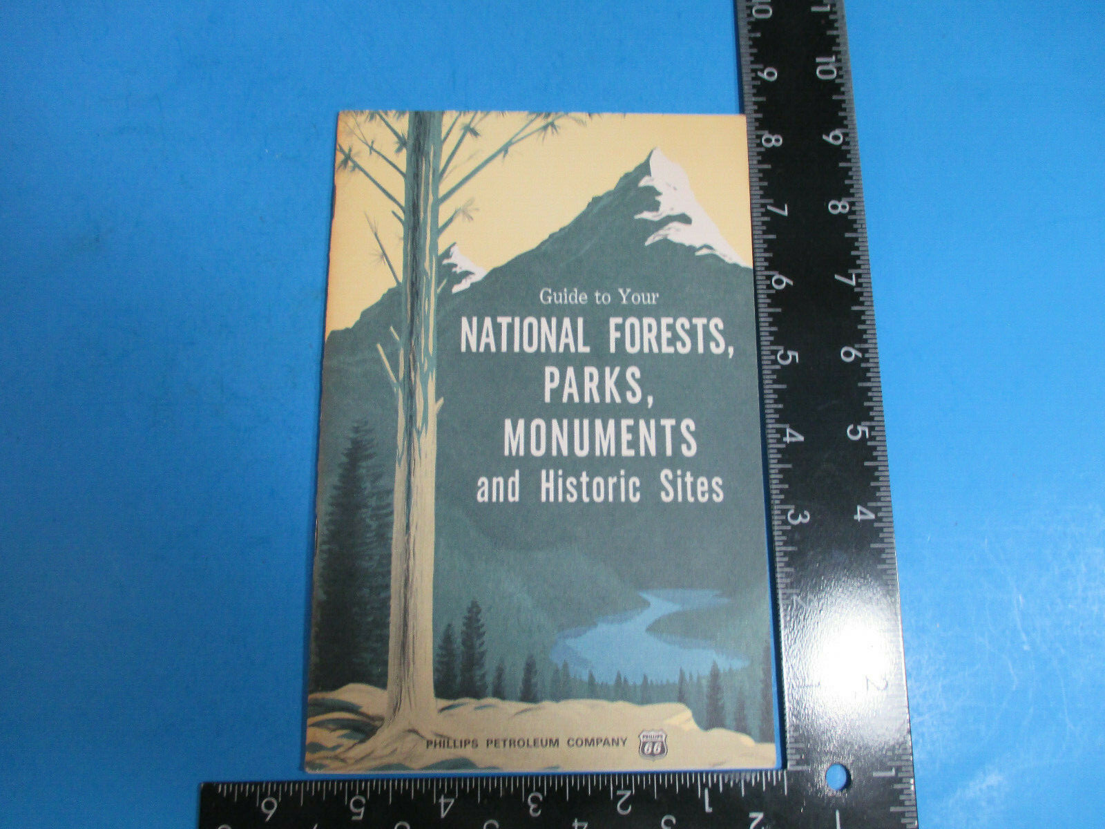 Vintage 1968 Guide To National Forests, Parks, Monuments & Historic Sites S9342