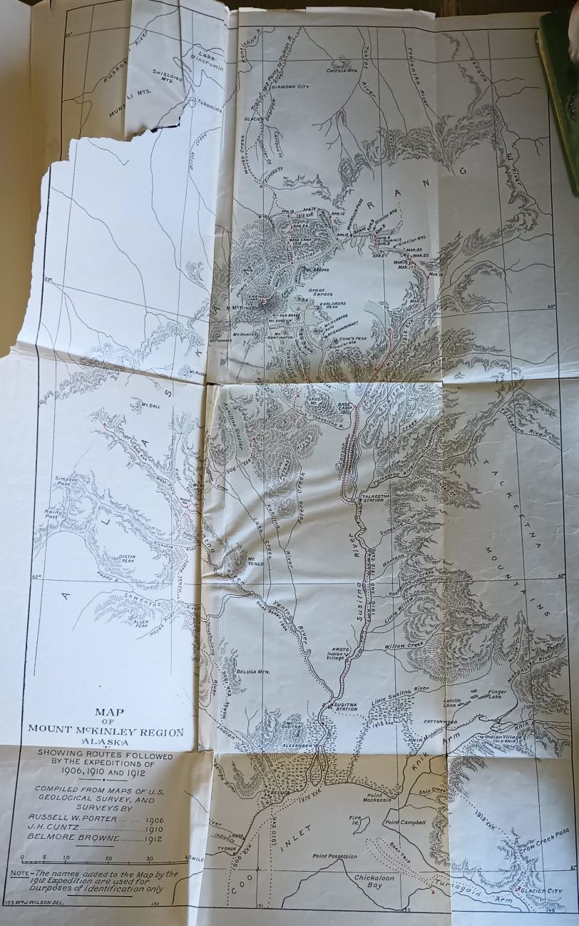 1913; Conquest of Mount Mckinley, Denali, Alaska 1st Mountaineering Ascents