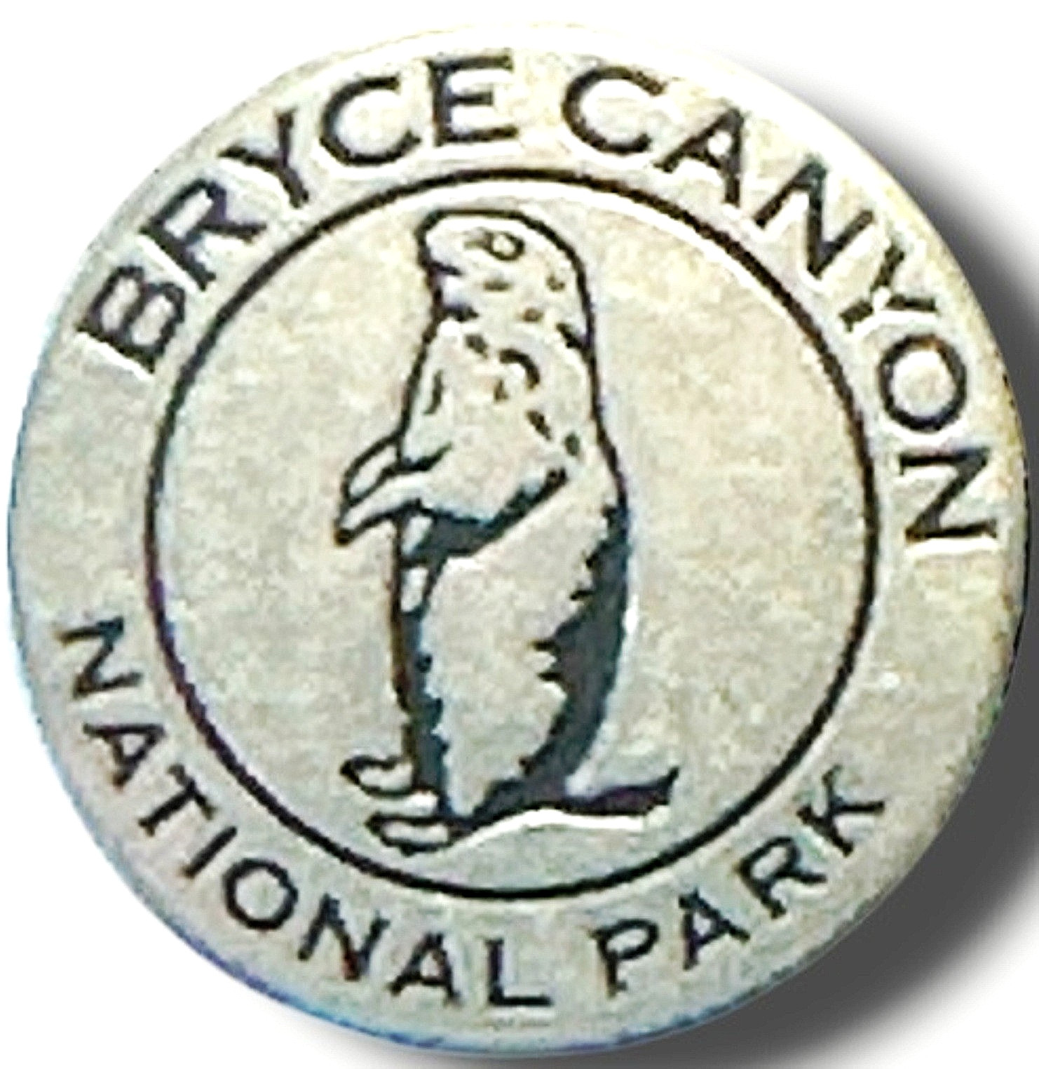 BRYCE CANYON NATIONAL PARK – NEW UPDATED ARROWHEAD / PRAIRIE DOG TOKEN – UTAH