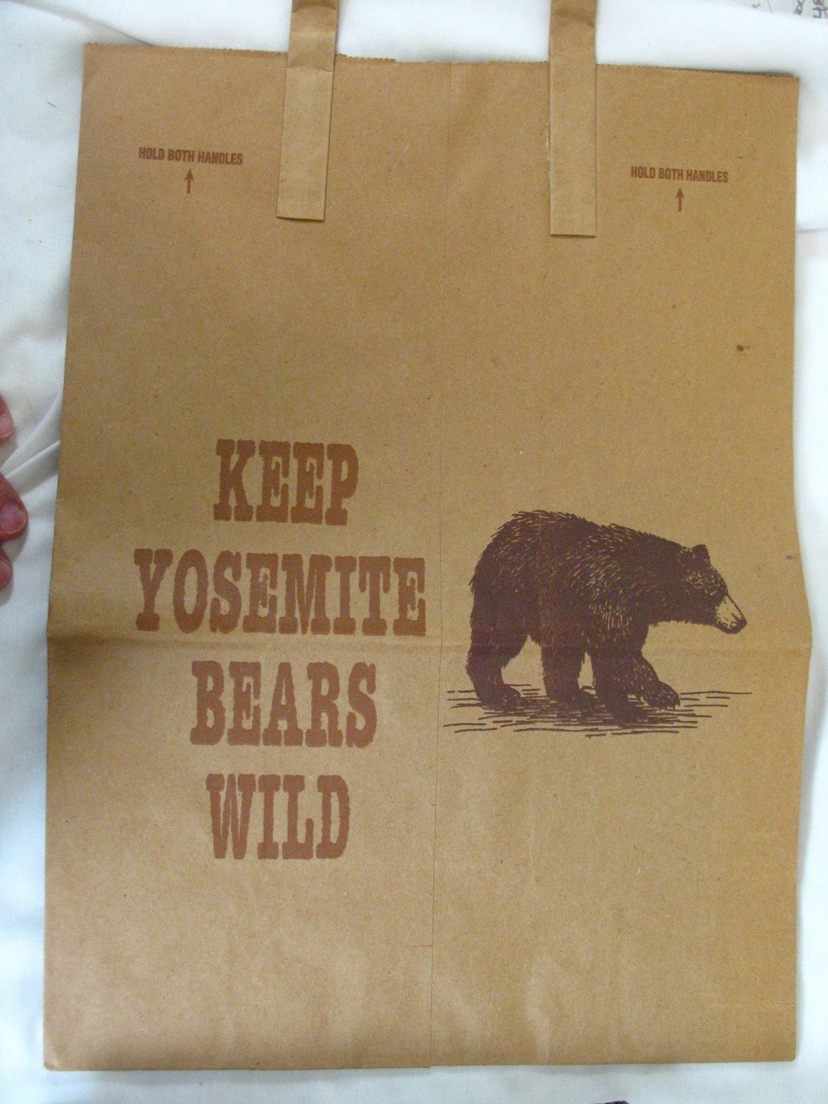 Vtg Yosemite National Park Magazines Books Calendar Paper Bag Information Guides