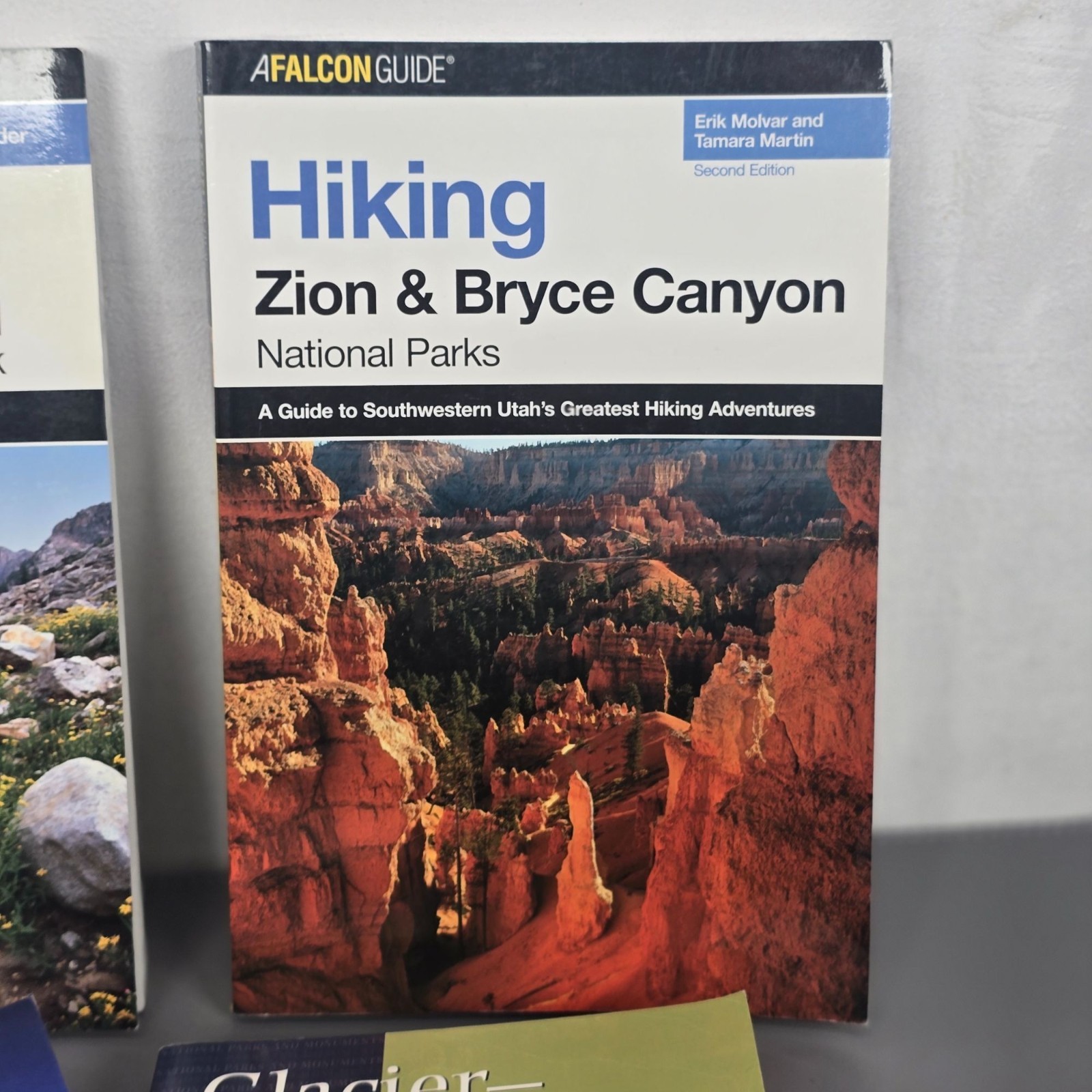 Set Of 4 National Park Hiking Guides Grand Teton Zion & Bryce Canyon Yellowstone