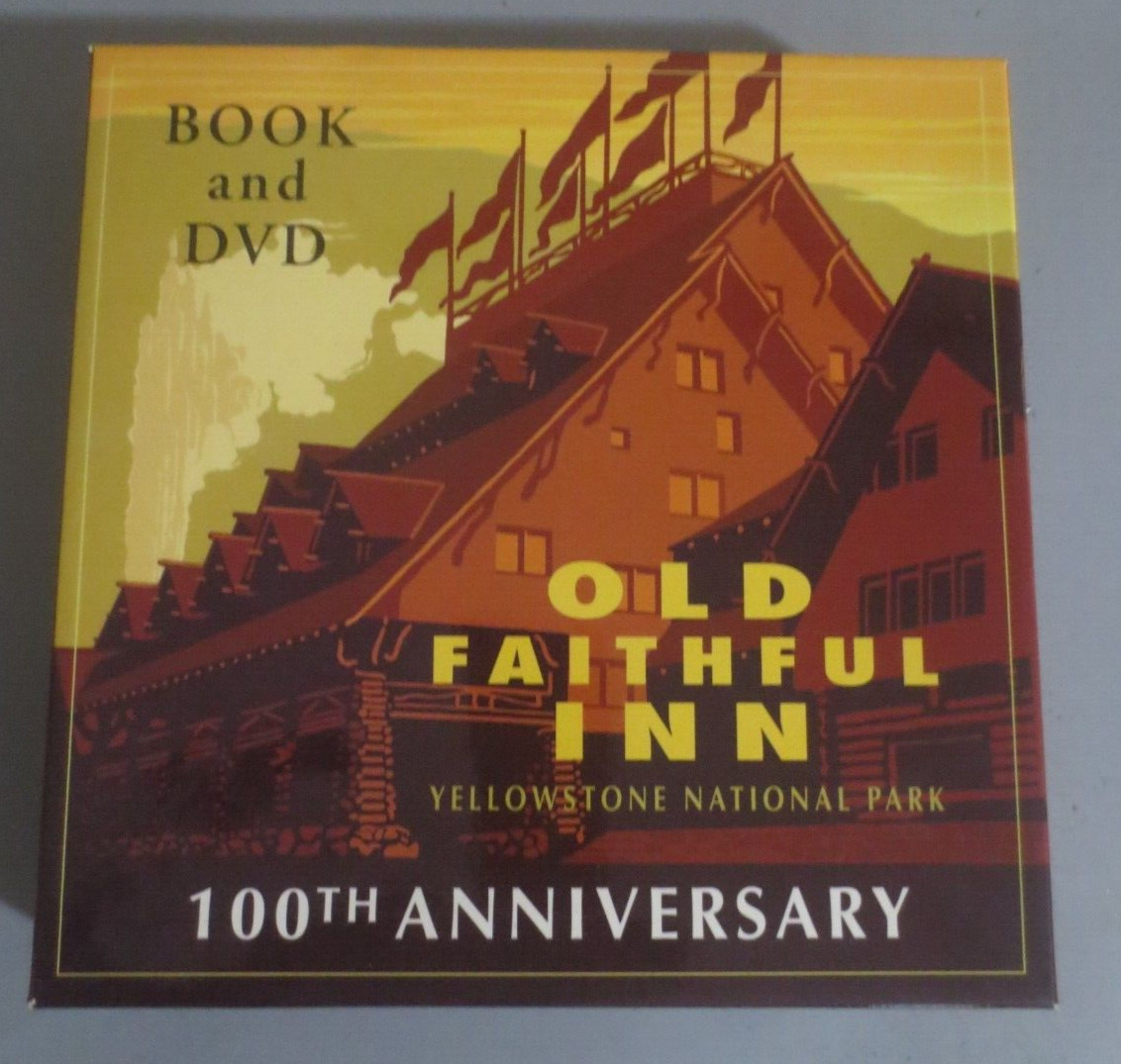 Old Faithful Book Hardback Book 63 Pages and Dust Cover and DVD in Box