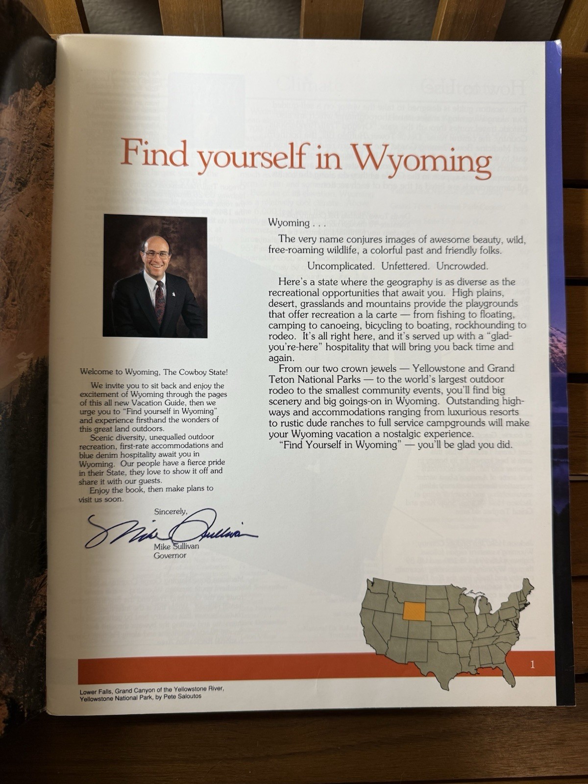 VTG Wyoming Vacation Guide Magazine 79 Pages Travel Tourism