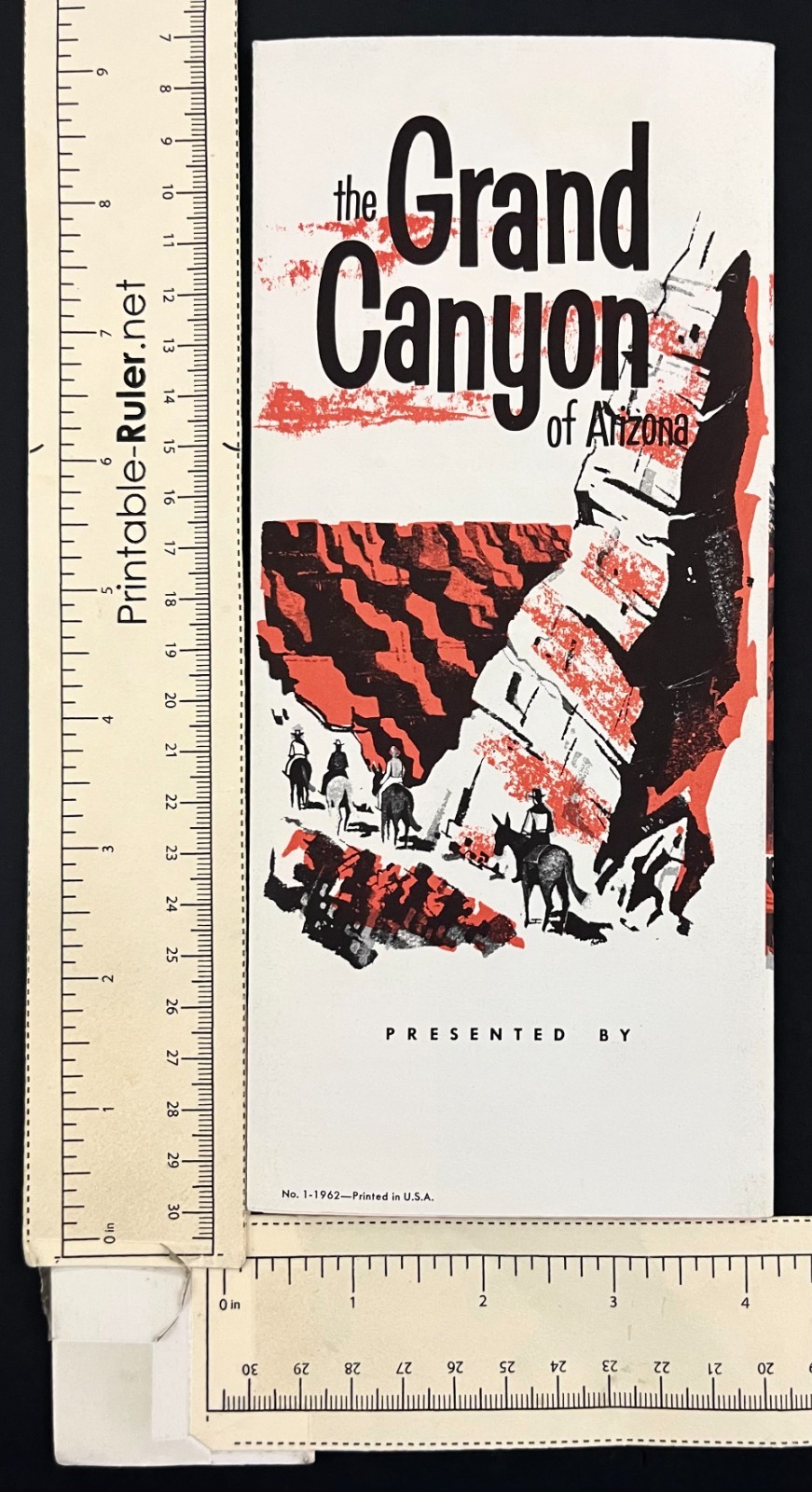 1962 Grand Canyon Park South Rim Recreation Lodging AZ Vintage Travel Brochure