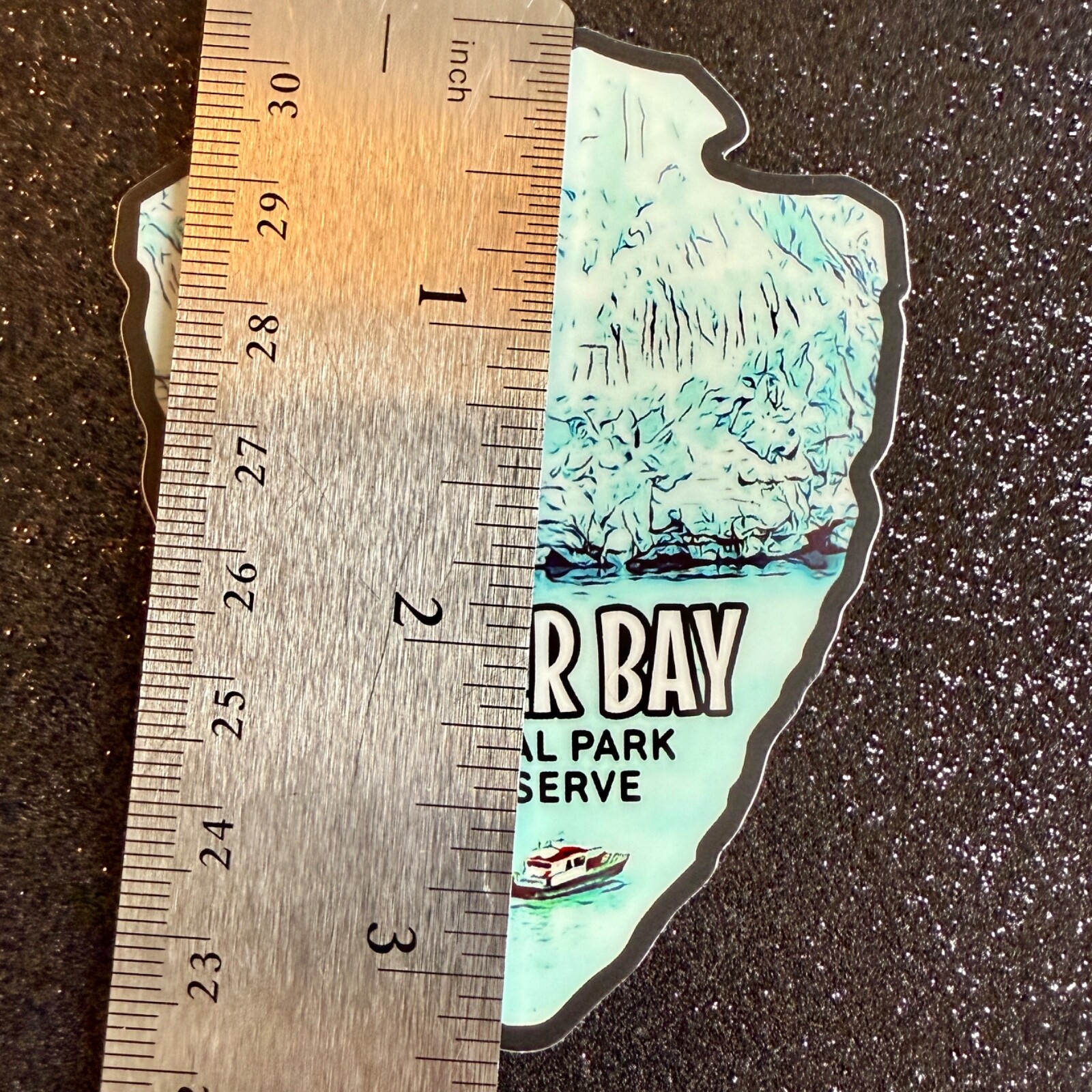 Glacier Bay National Park & Preserve Weatherproof Vinyl Sticker