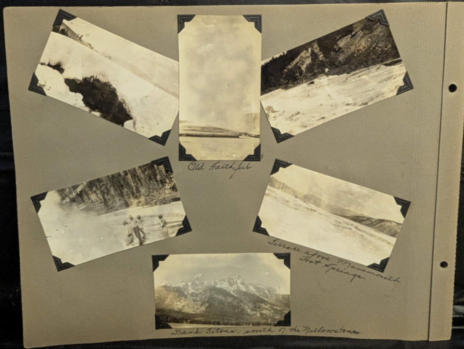 Vintage 1920’s Yellowstone Nat’l Park Photos