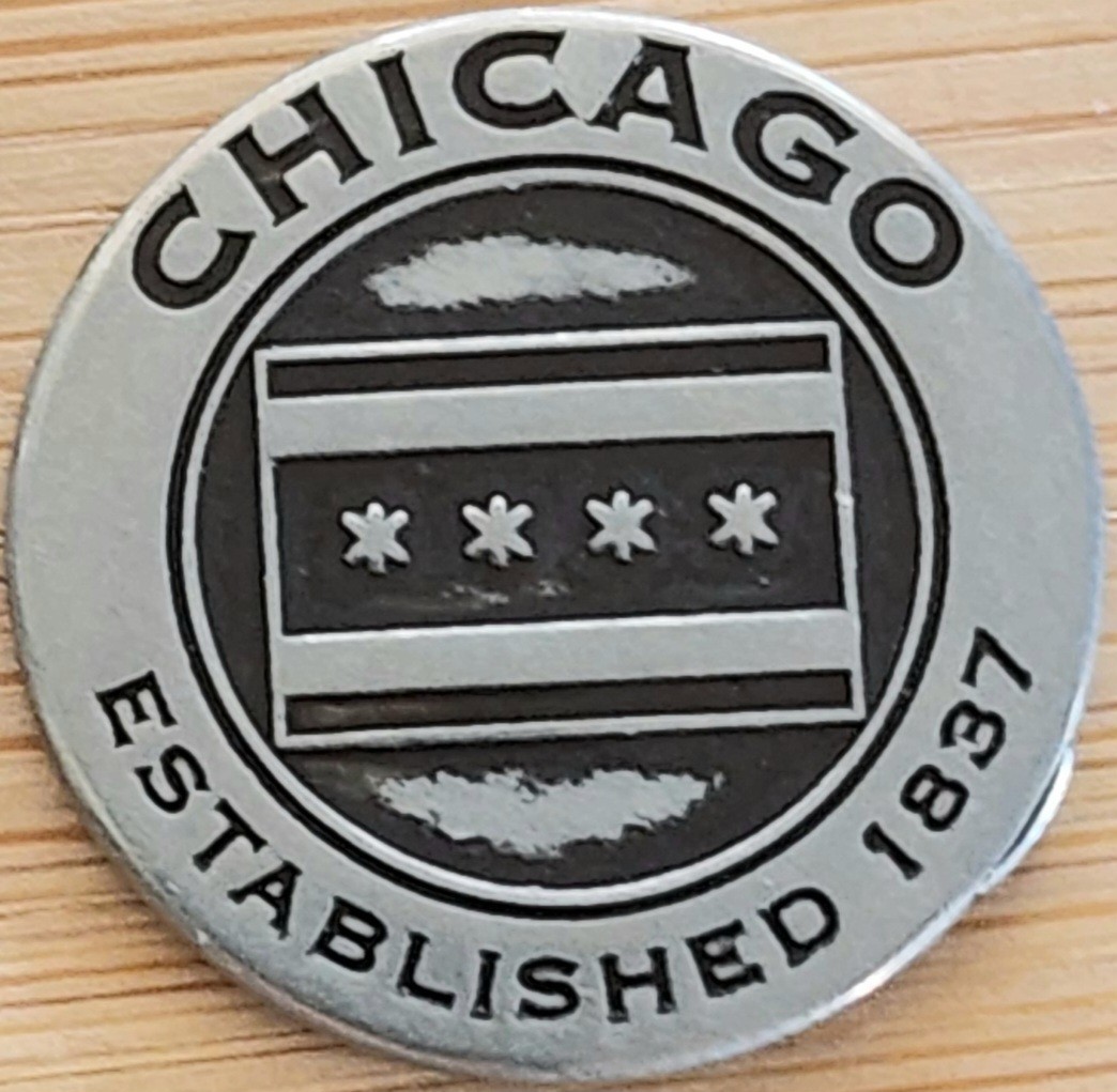RAREST OF THE RARE – CHICAGO – THE WINDY CITY – NATIONAL PARK TYPE TOKEN