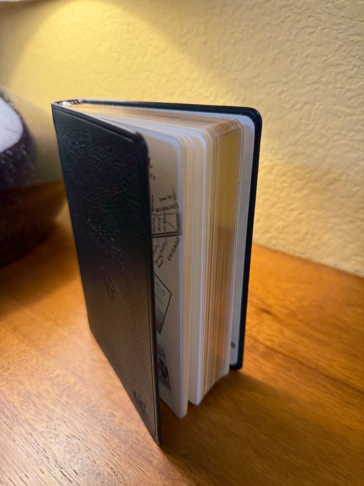 Orvis national park guide book leather bound new in box