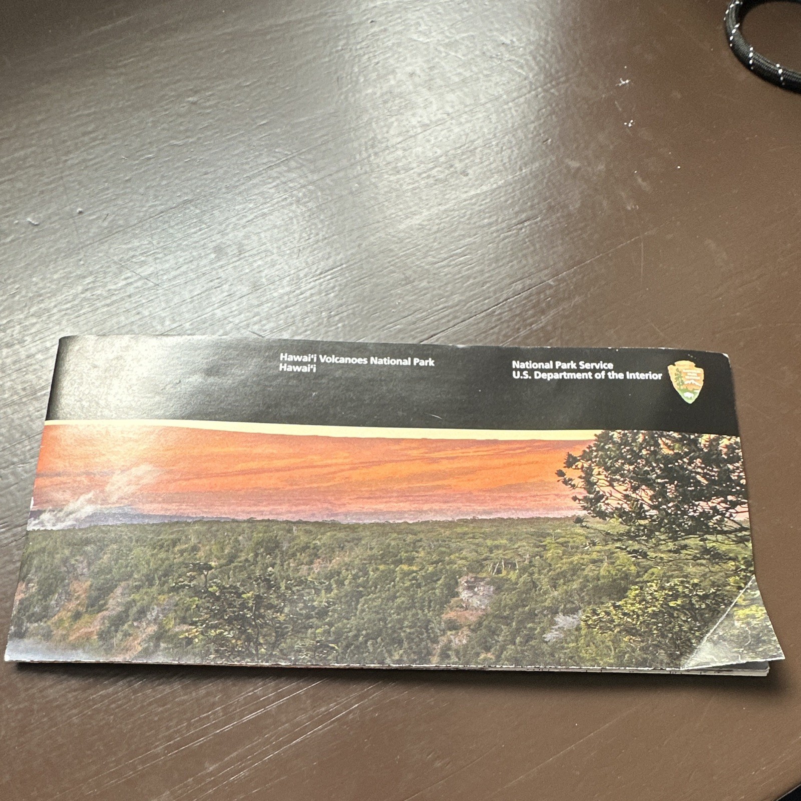 Hawai‘i Volcanoes National Park National Park Service Fold-Out Map/Brochure