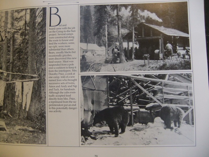 The Story of The Highway Across Glacier National Park Going-To-The Sun 1984 Book