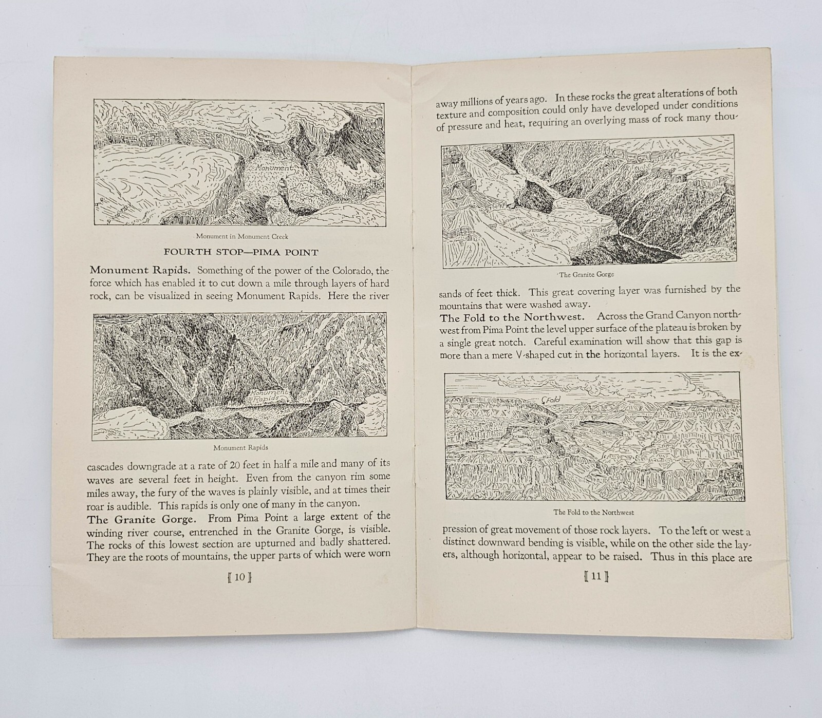 Grand Canyon 3 Booklets 1930s Golly What a Gully; West Rim Drive, Historic Photo