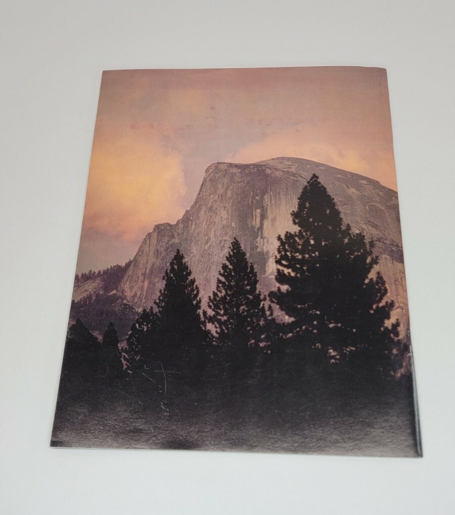 1975 Vintage Yosemite Institute Catalog / Brochure – National Park – Ansel Adams