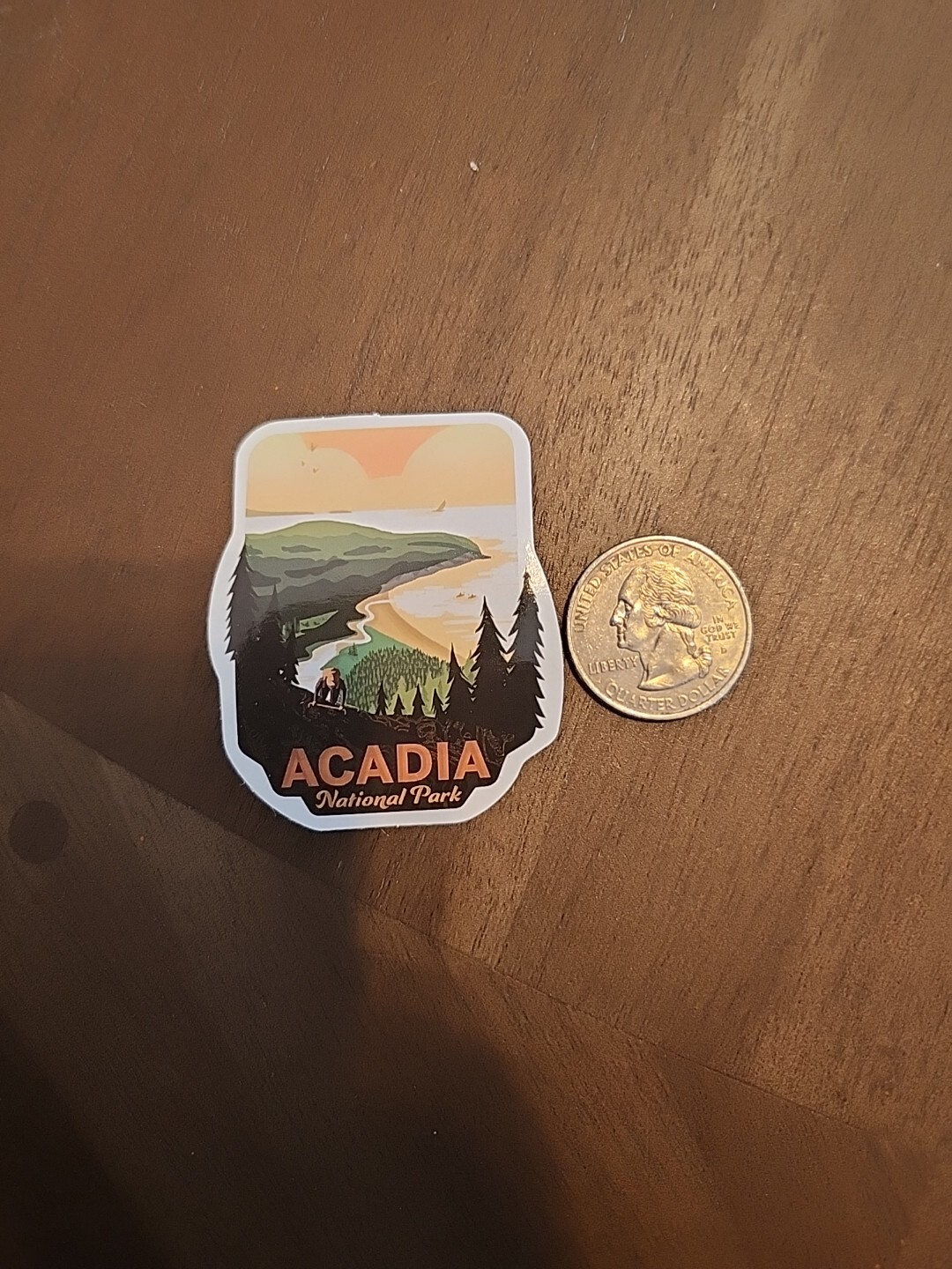 Acadia National Park Sticker Decal – Glossy