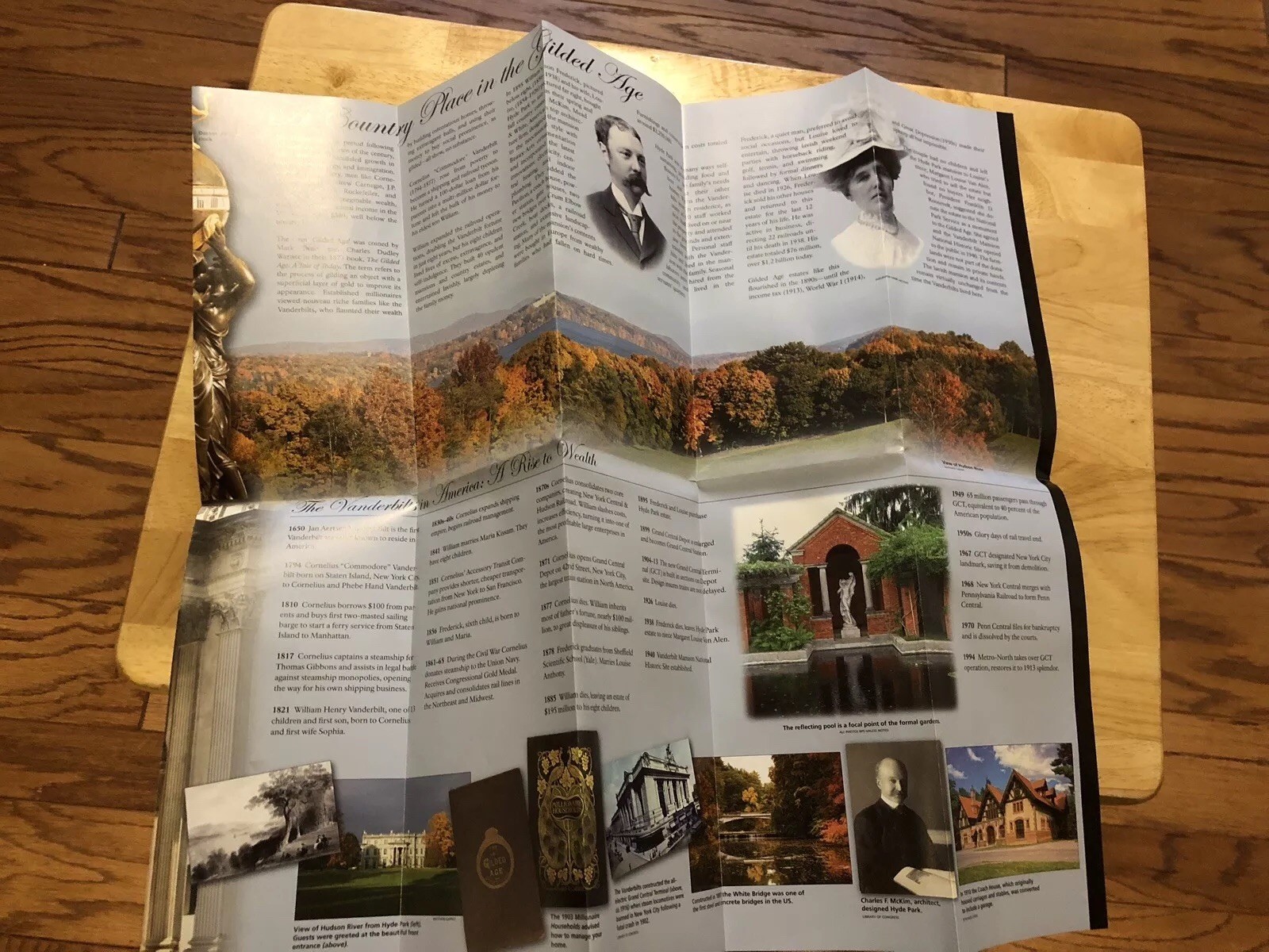 National Park Map Vanderbilt Mansion NY