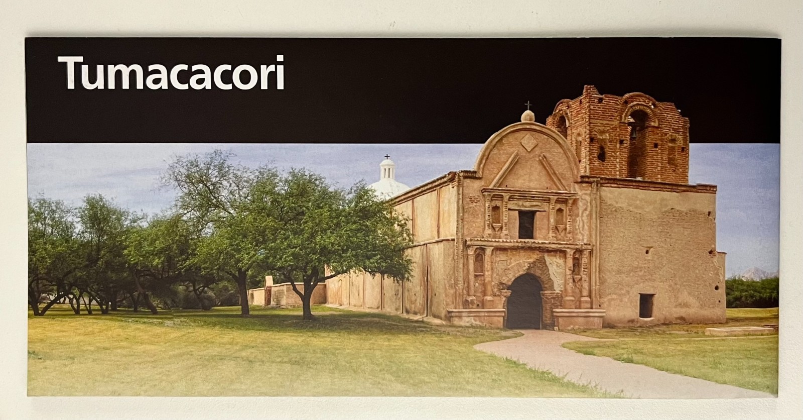 2021 Tumacacori National Historic Park Native American History Travel Brochure