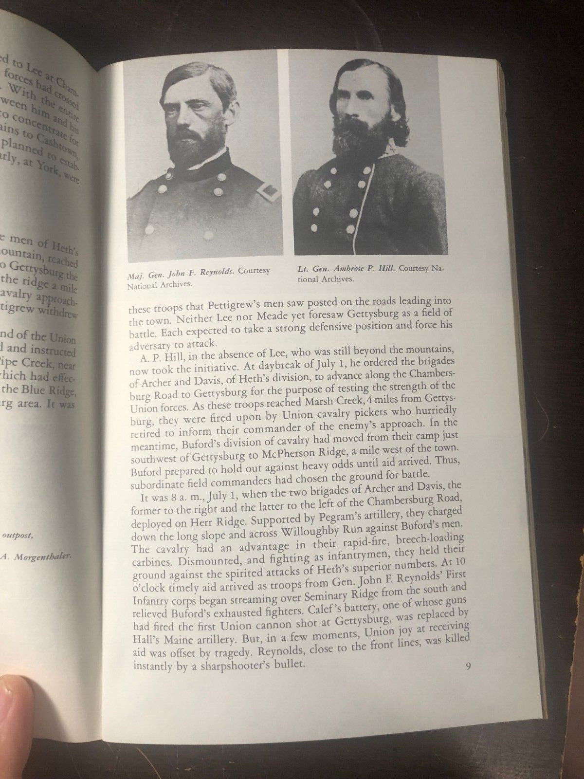 VINTAGE Gettysburg National Military Park Booklet / 1962