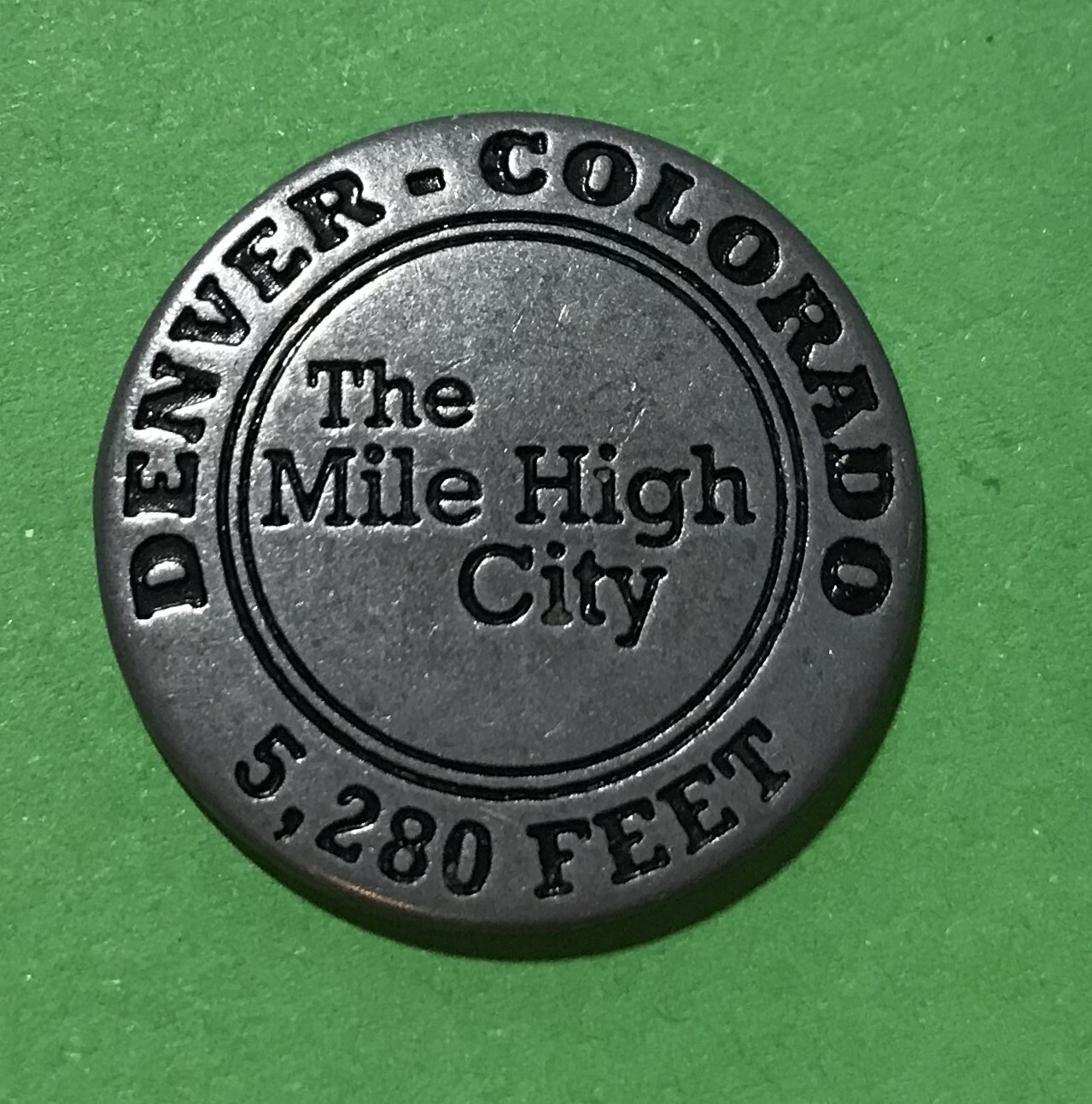 Denver the Mile High City Collectible Token