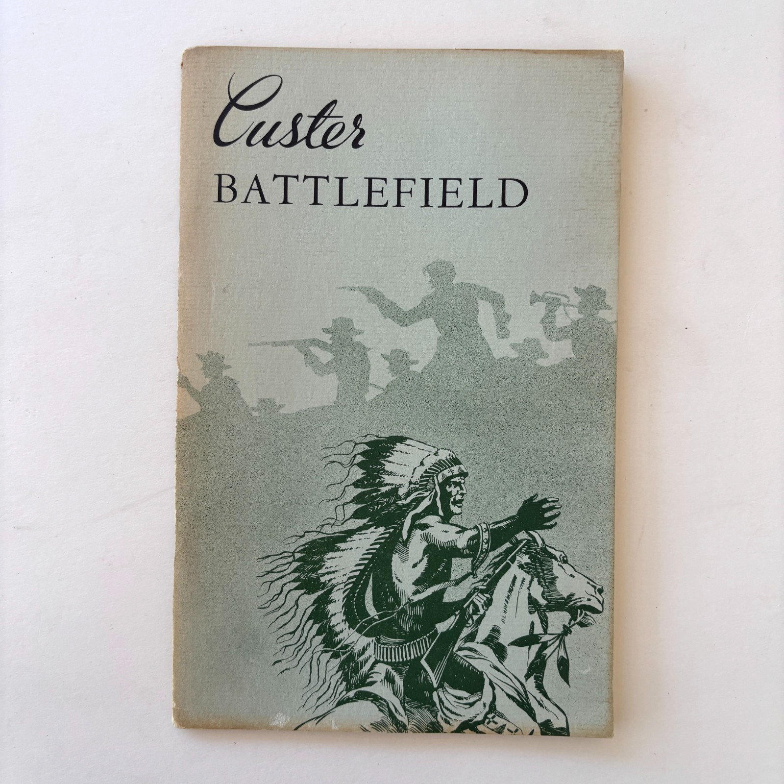 Custer Battlefield National Park Montana Vintage Travel Booklet 1961