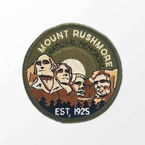 Mount Rushmore National Park Patch Iron-On Applique Souvenir Gift