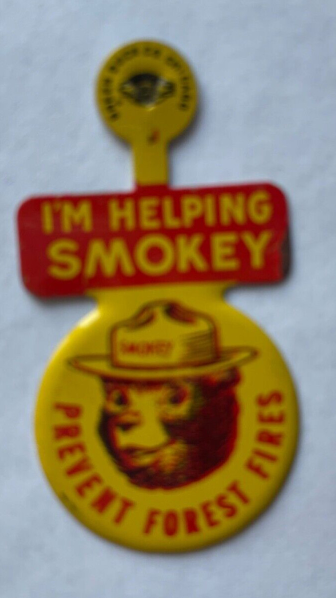 I’m Helping Smokey Prevent Forest Fires Fold Over Pin