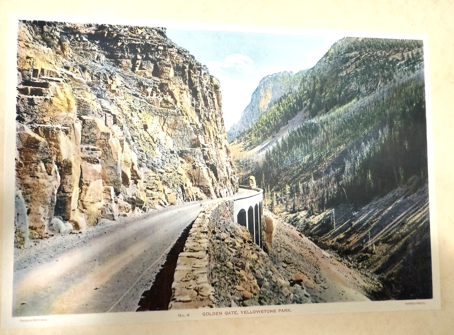 F. Jay Haynes Yellowstone Park 20 Color Photo-Gravure Prints Album 1900’s READ
