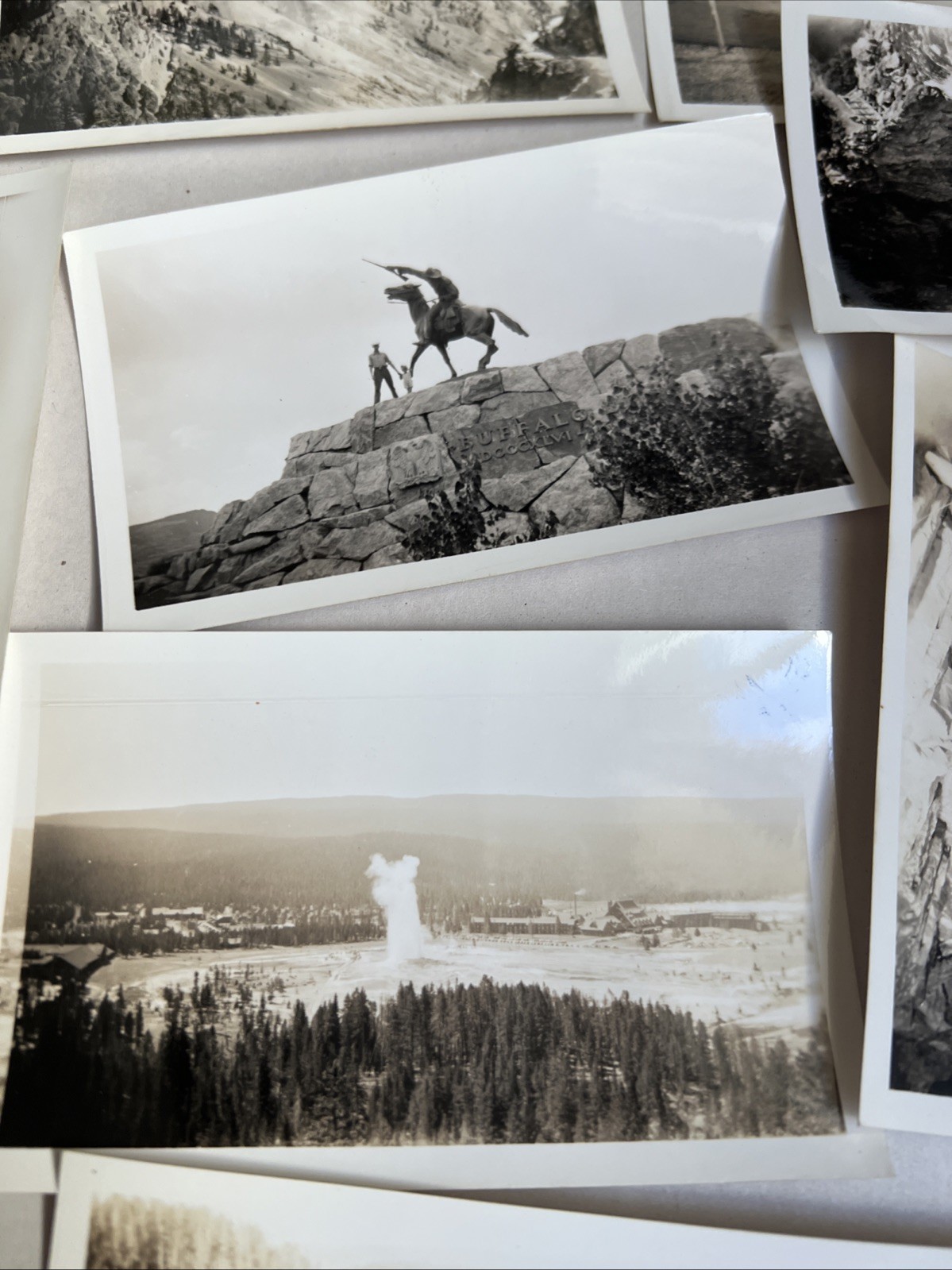 26 VTG 1930s Yellowstone Salt Lake City Utah & Wyoming w Negatives 4.5″ x 2.75″