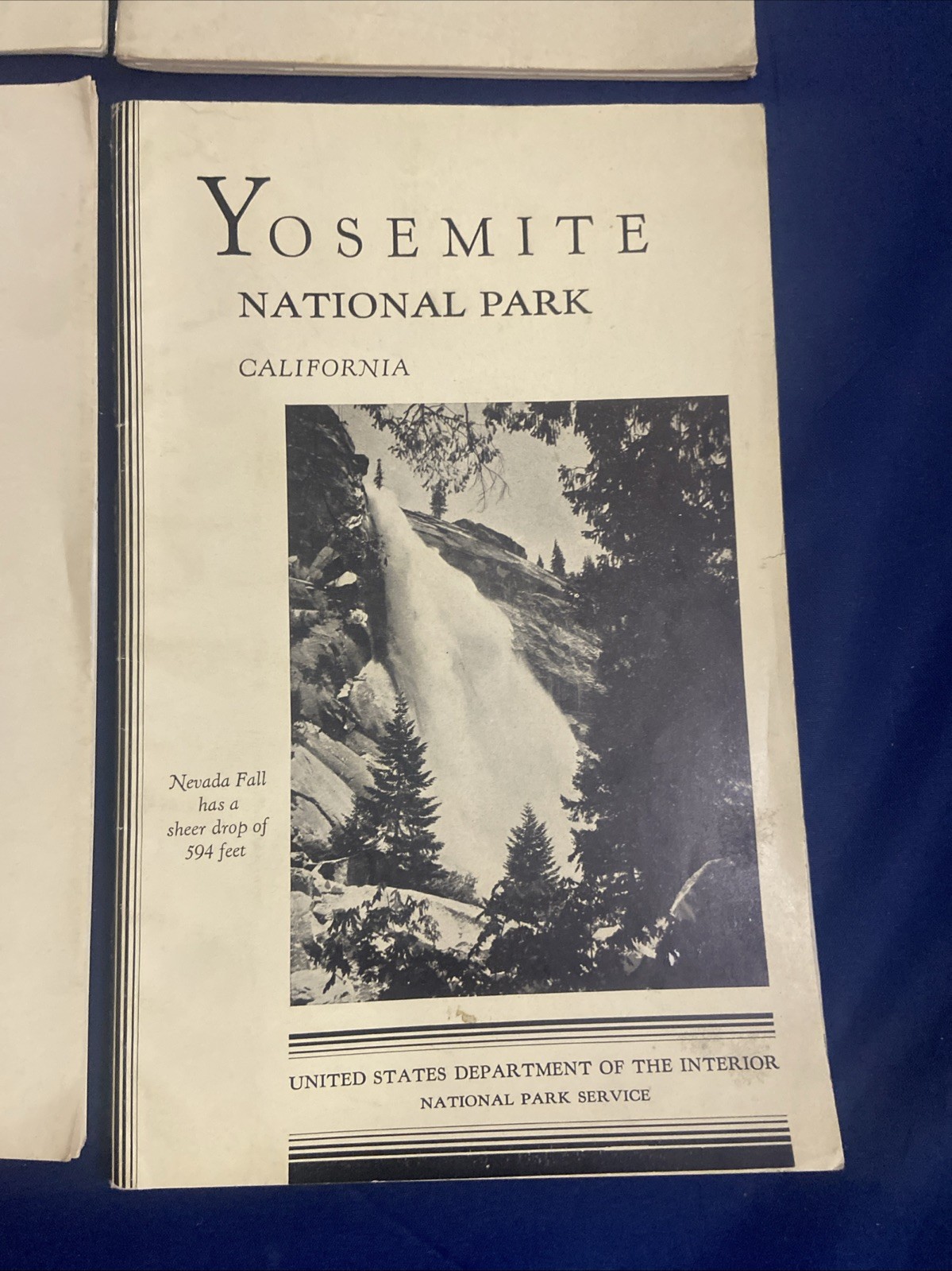 Lot of 6 NATIONAL PARK Guide Books from 1932 & 1933 – VG+ Yosemite Glacier +